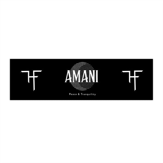 Amani Piece and Tranquility Bumper Stickers