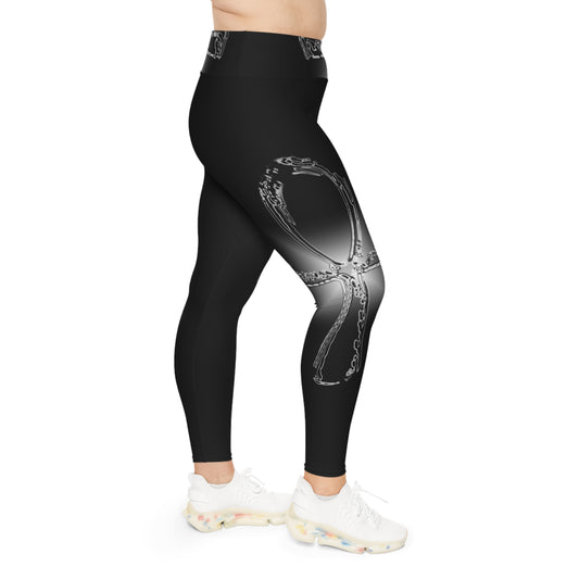 Glass Ahnk Plus Size Leggings