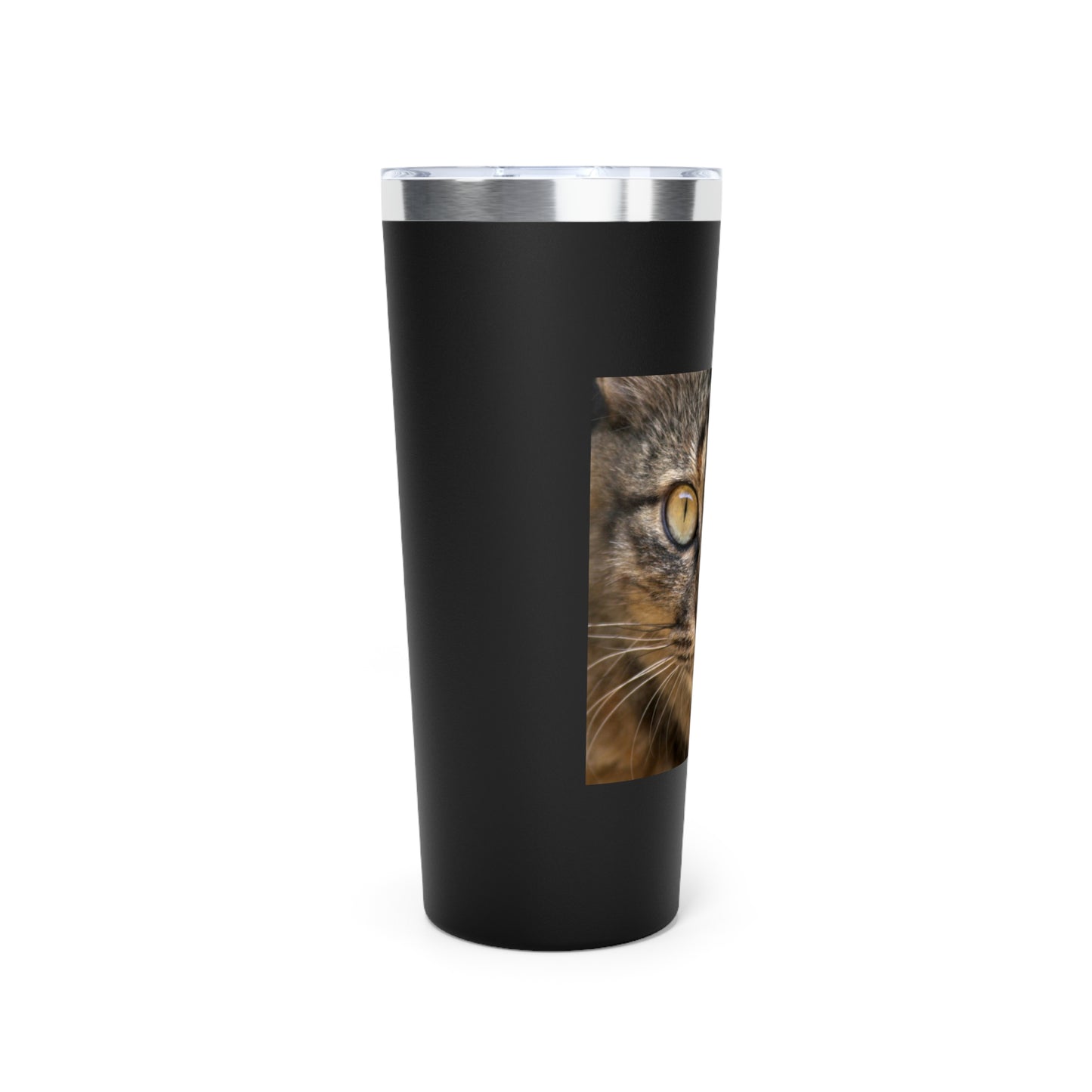 Cat Face  Copper Vacuum Insulated Tumbler, 22oz