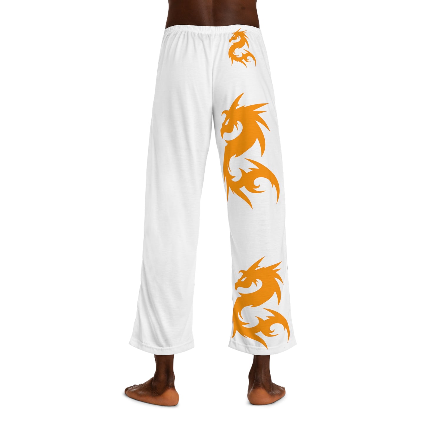 Men's Golden Pajama Pants (AOP)