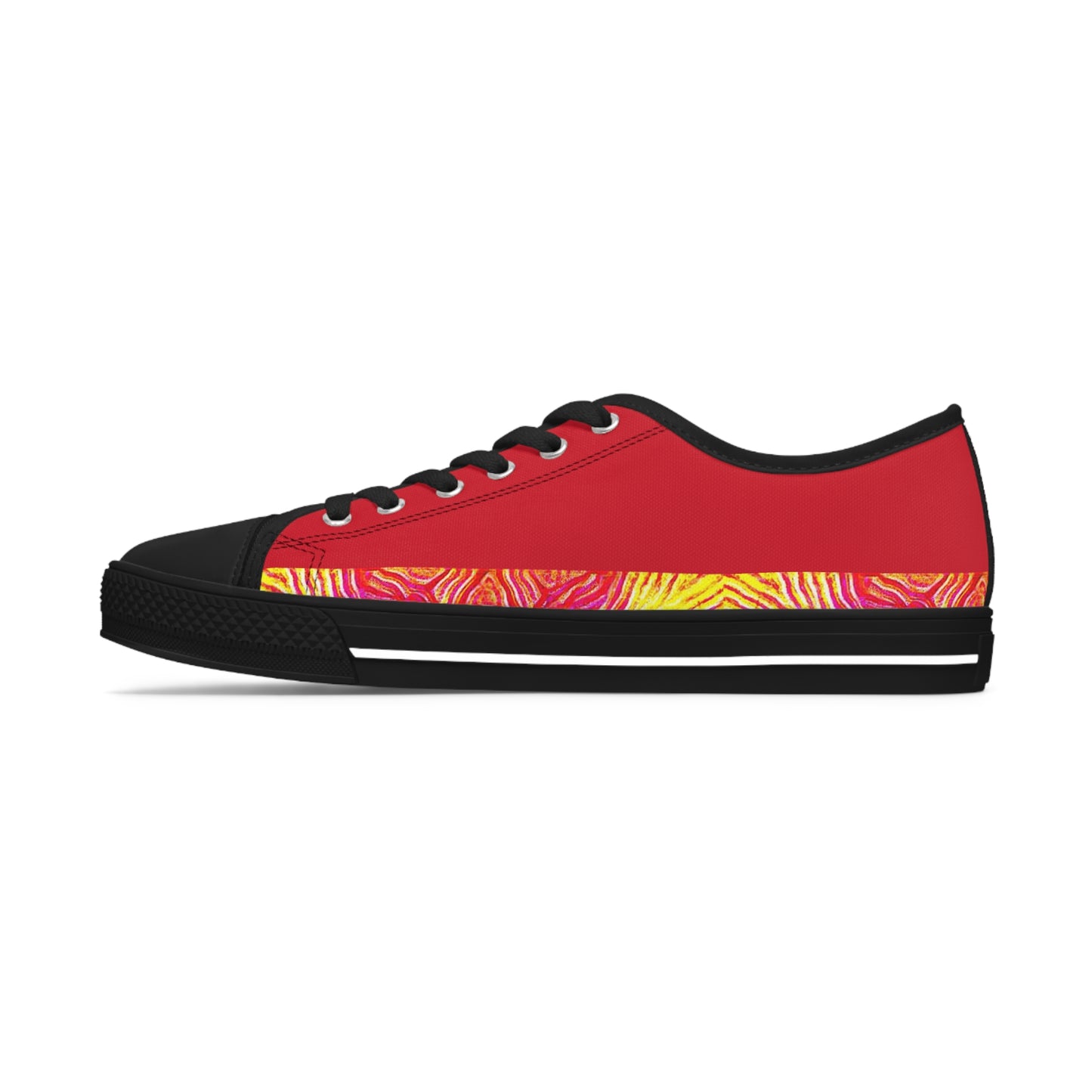 Basic 4 q Fire  Women's Low Top Sneakers