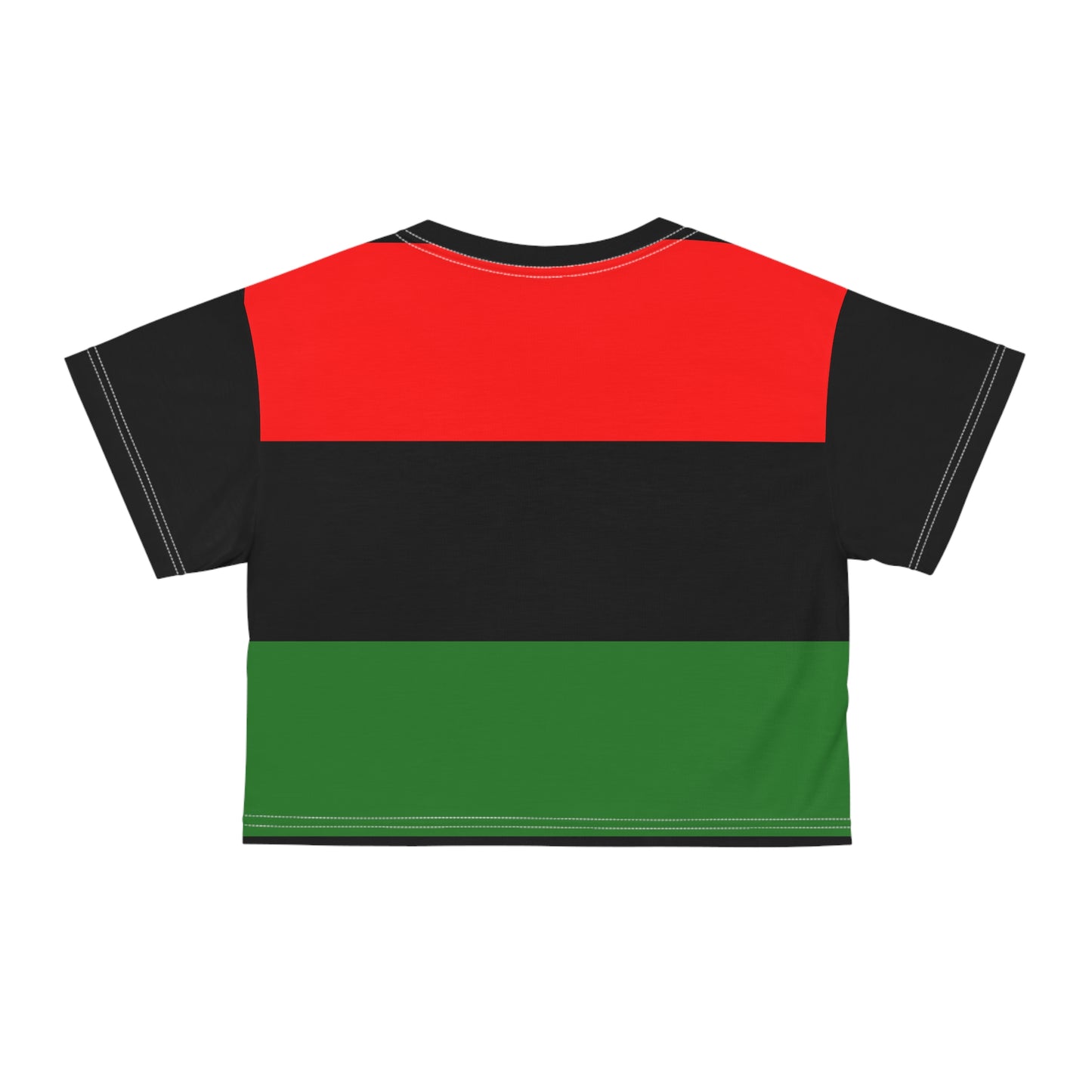 African Flag Crop Tee