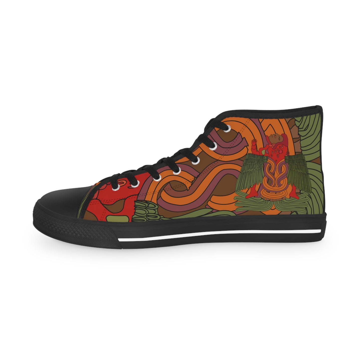 War Drum     Men's High Top Sneakers