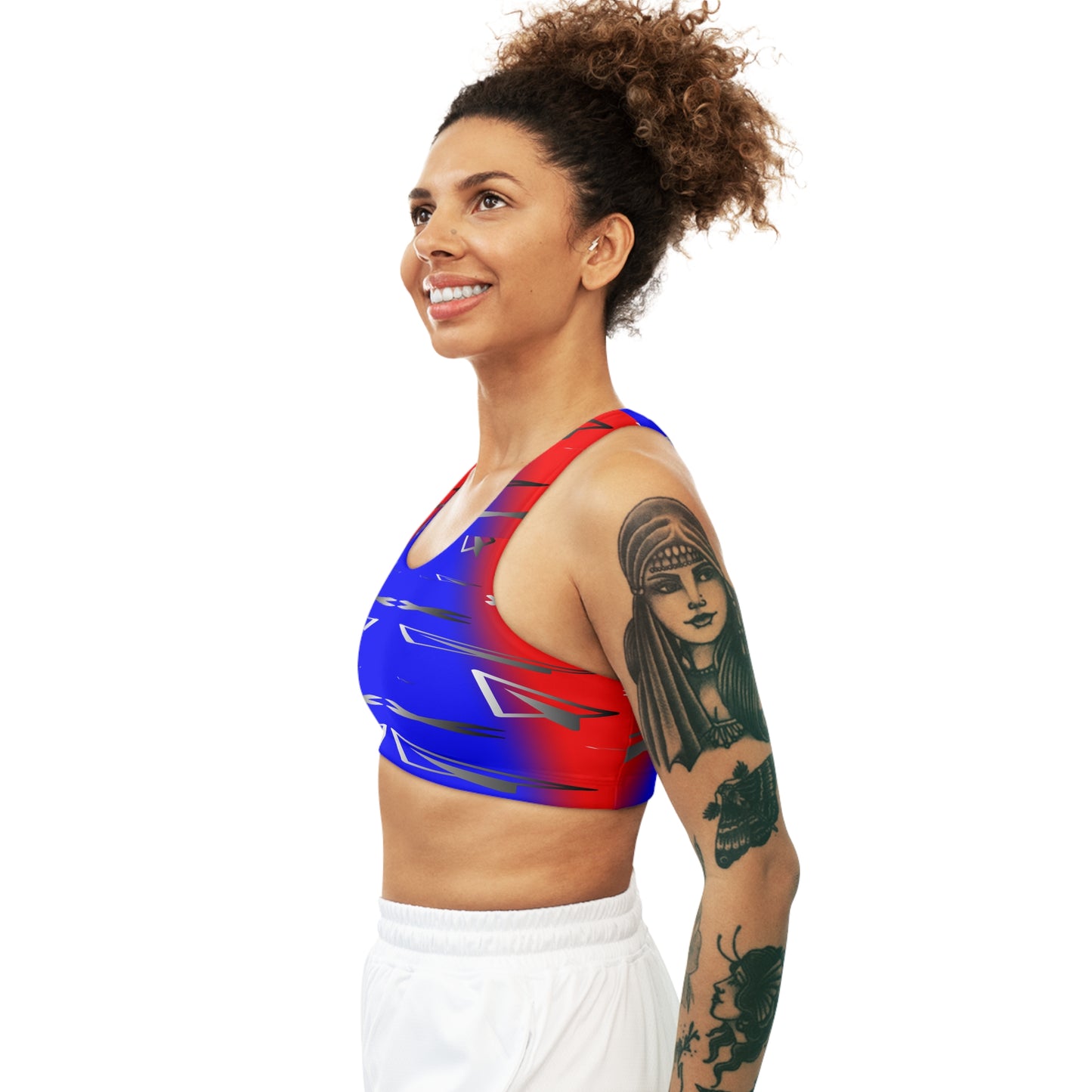 Red Point Seamless Sports Bra (AOP)