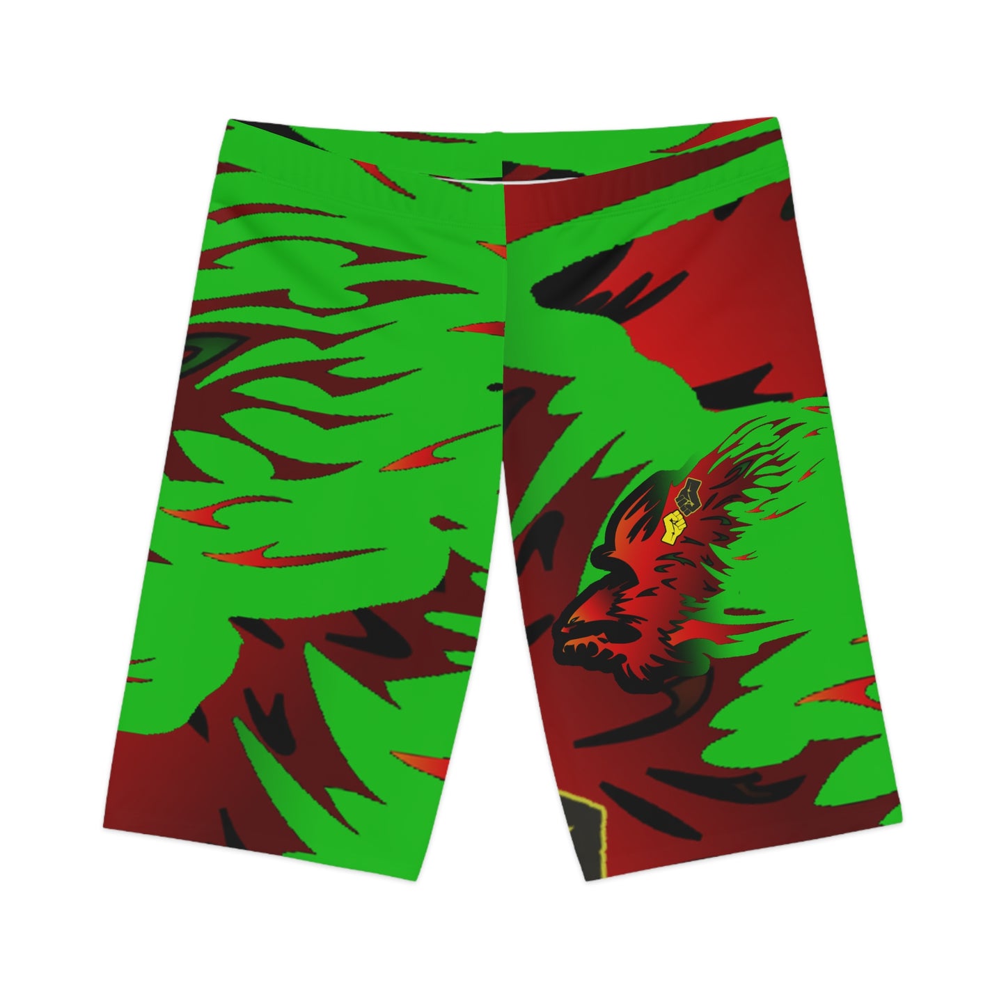 Afro Fire Bird Women's Bike Shorts (AOP)