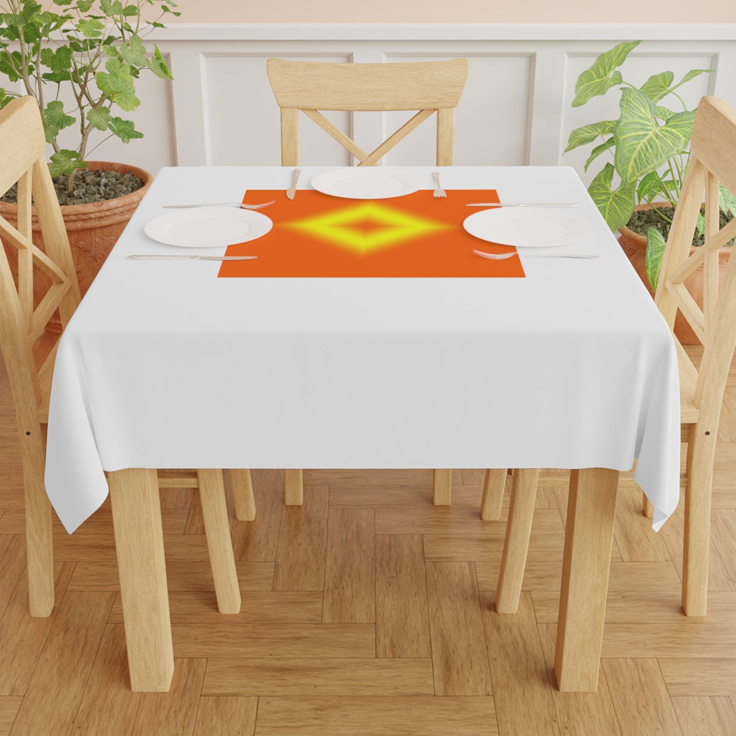 Bishop [White] Tablecloth