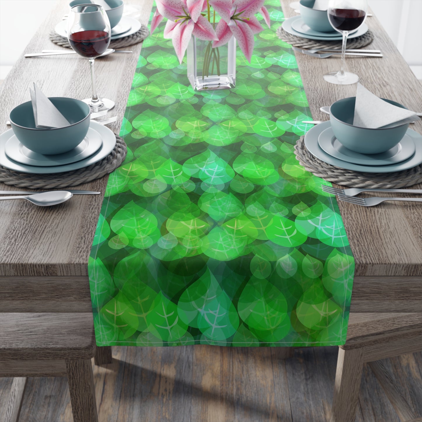 Jacobs Leaves Table Runner (Cotton, Poly)