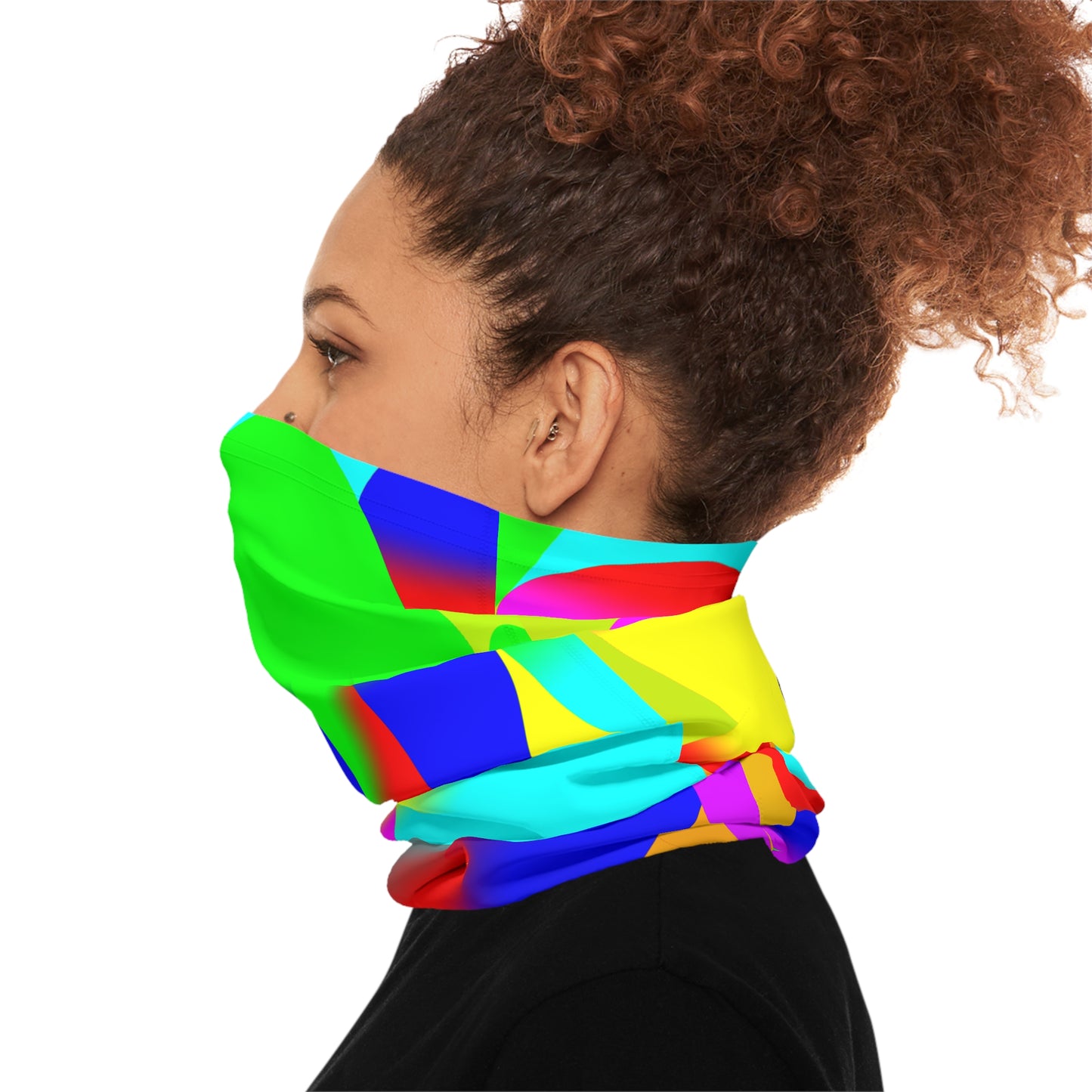 Circle Collage Midweight Neck Gaiter