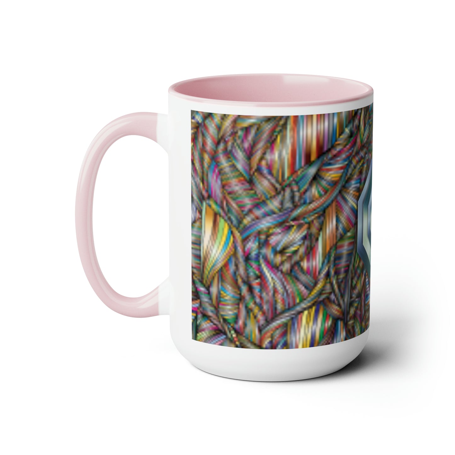 Cerebral Two-Tone Coffee Mugs, 15oz