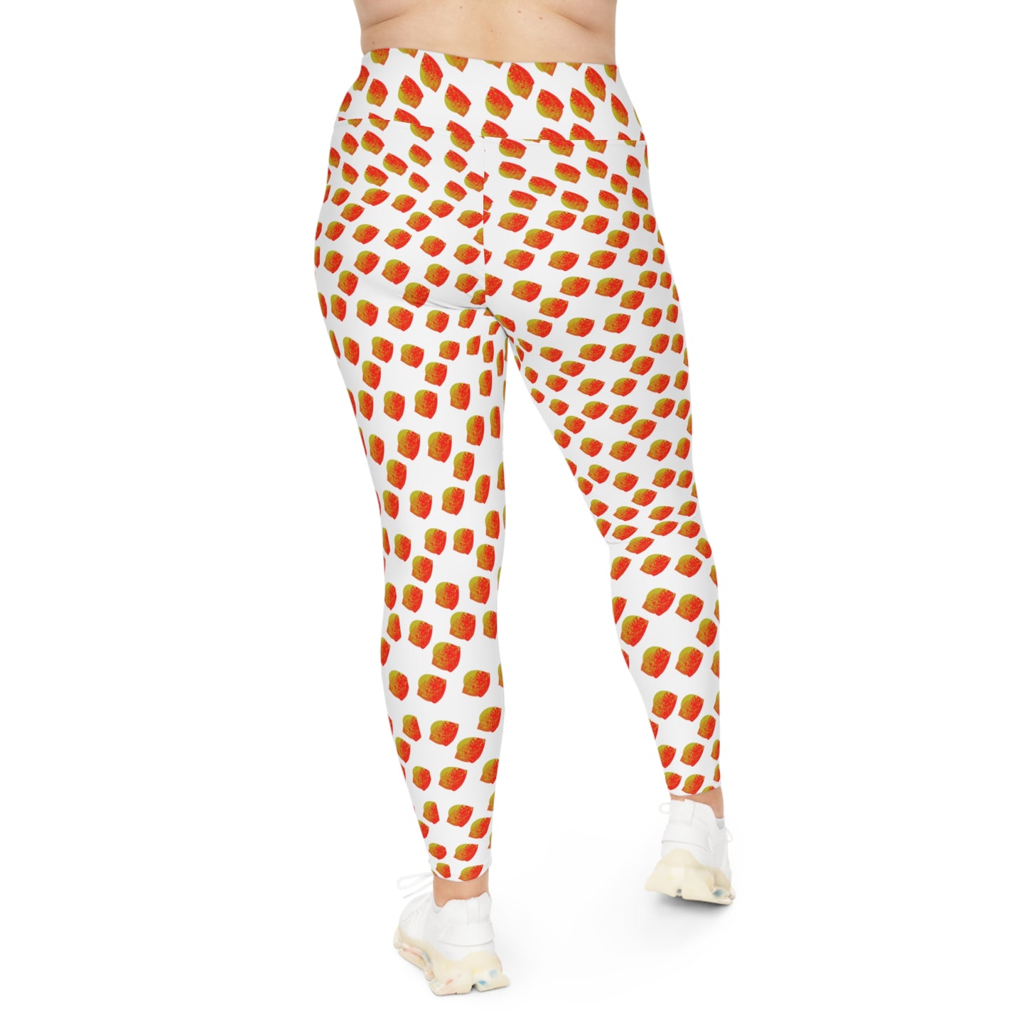 E peach Plus Size Leggings