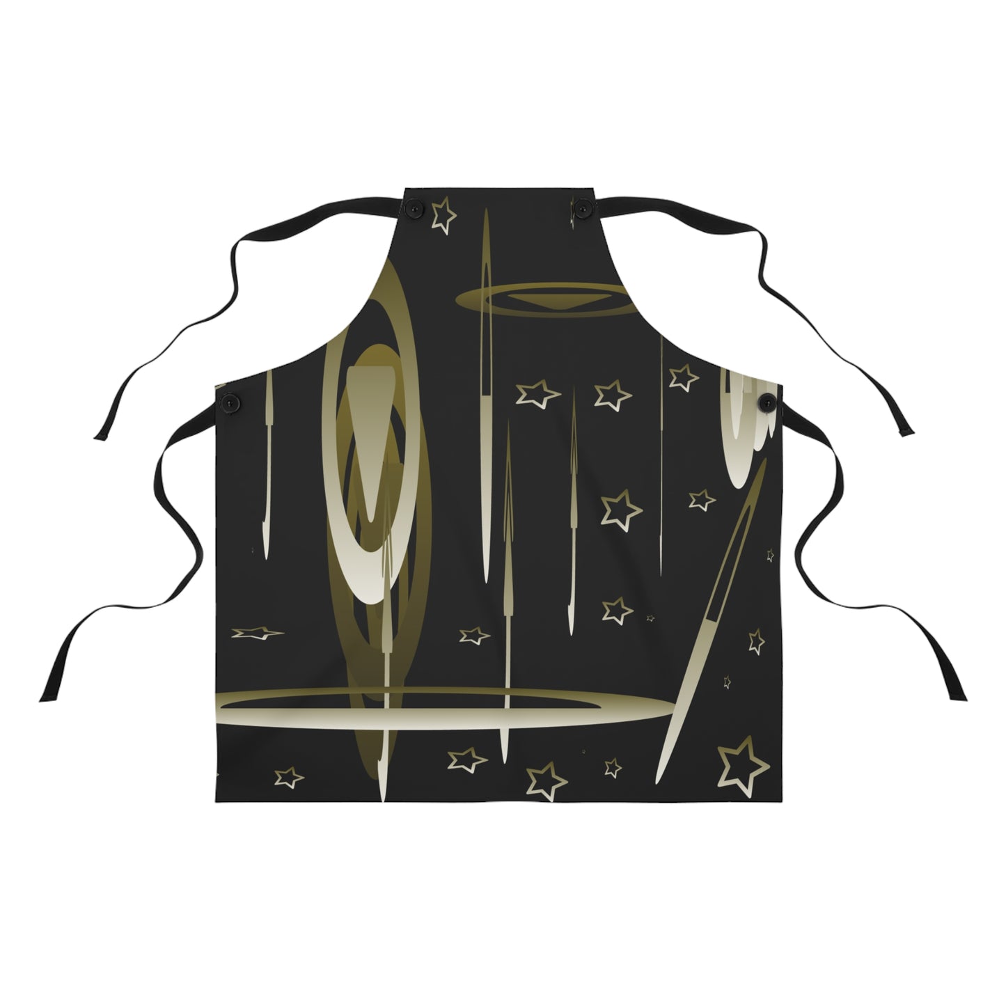 Gold  Stars Apron (AOP)