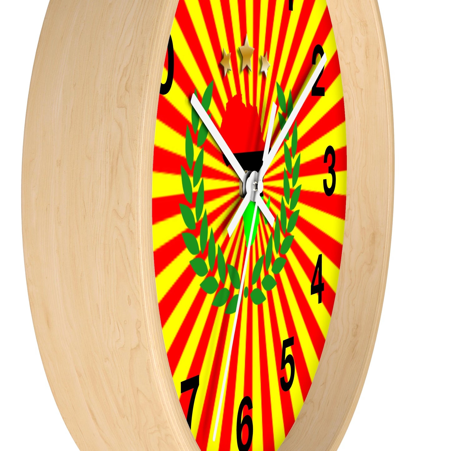 African Sun Ray's Wall clock