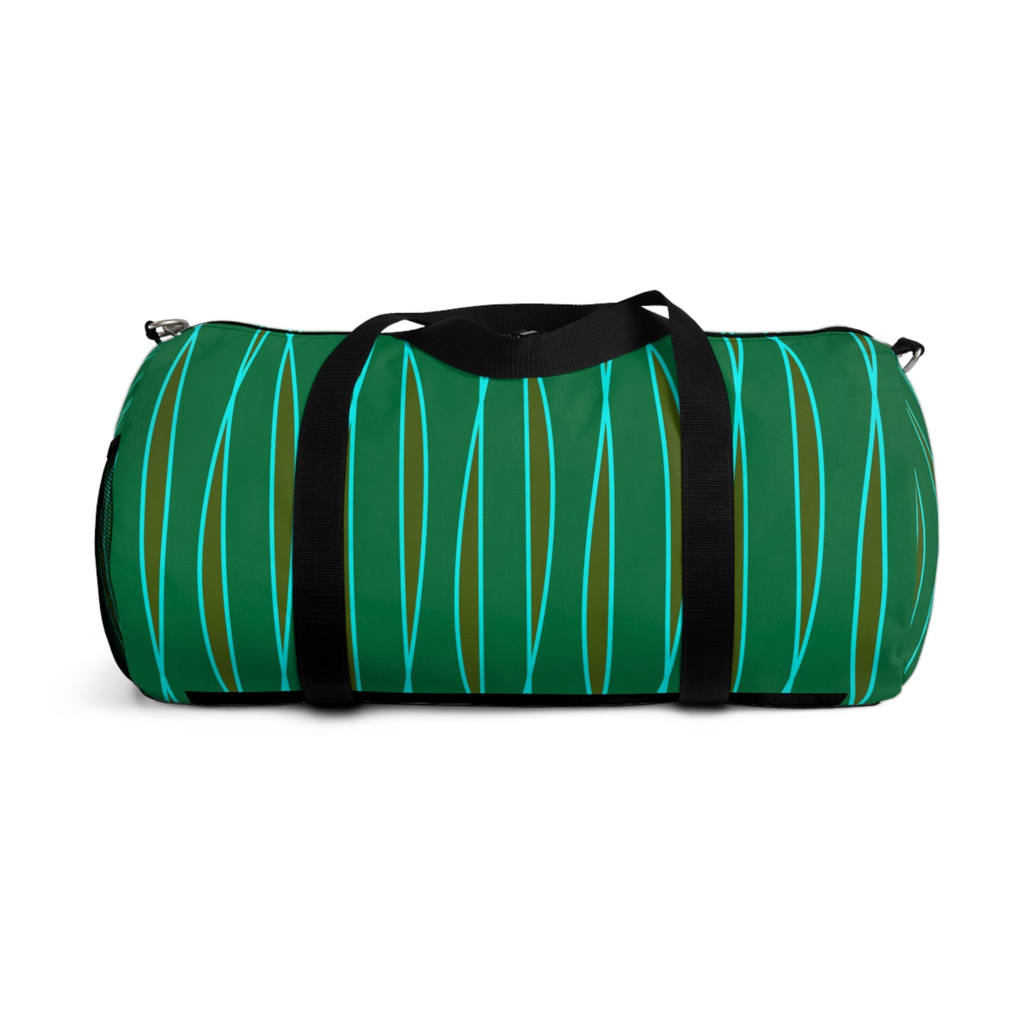 Light Ribbons (Green) Duffel Bag