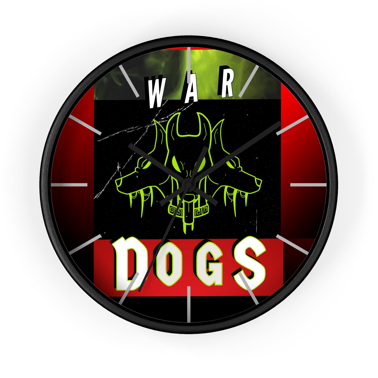 WAR DOGS Wall clock