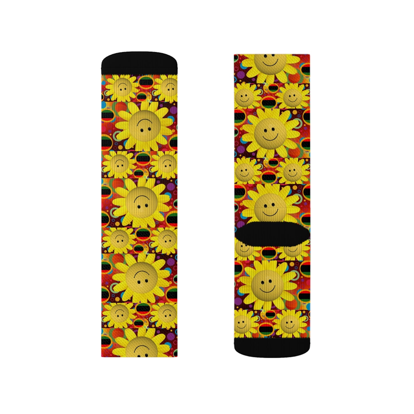 SMILING FLOWER Tubed Socks