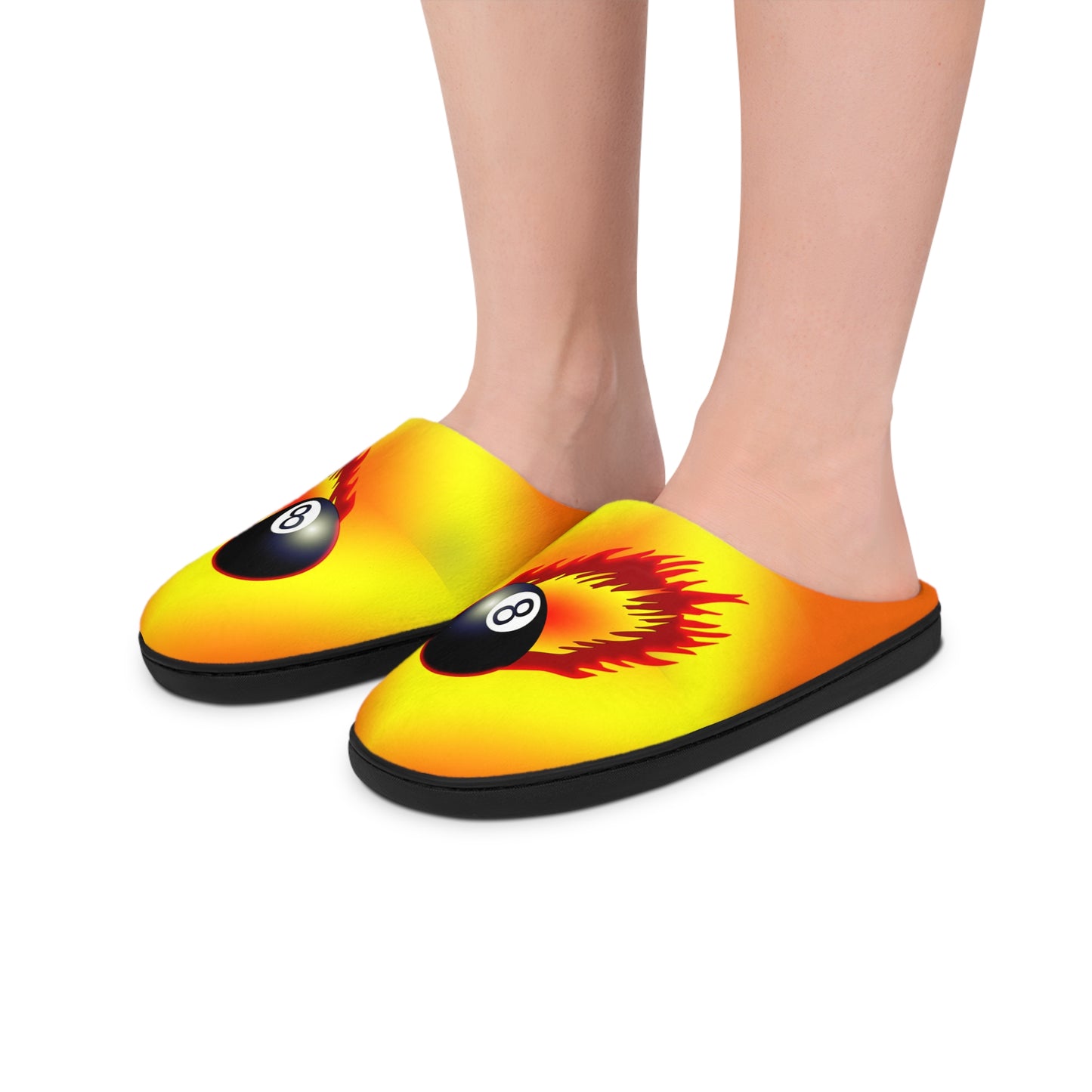 8 BALL FIRE Men's Indoor Slippers