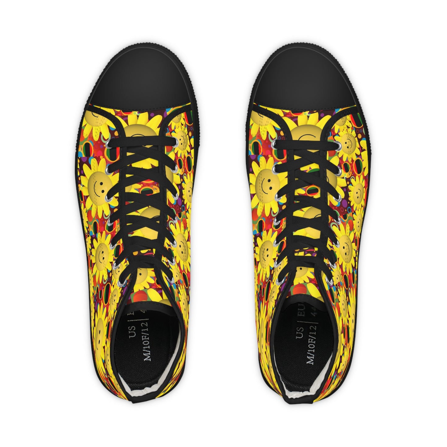 Smiling Sun Men's High Top Sneakers