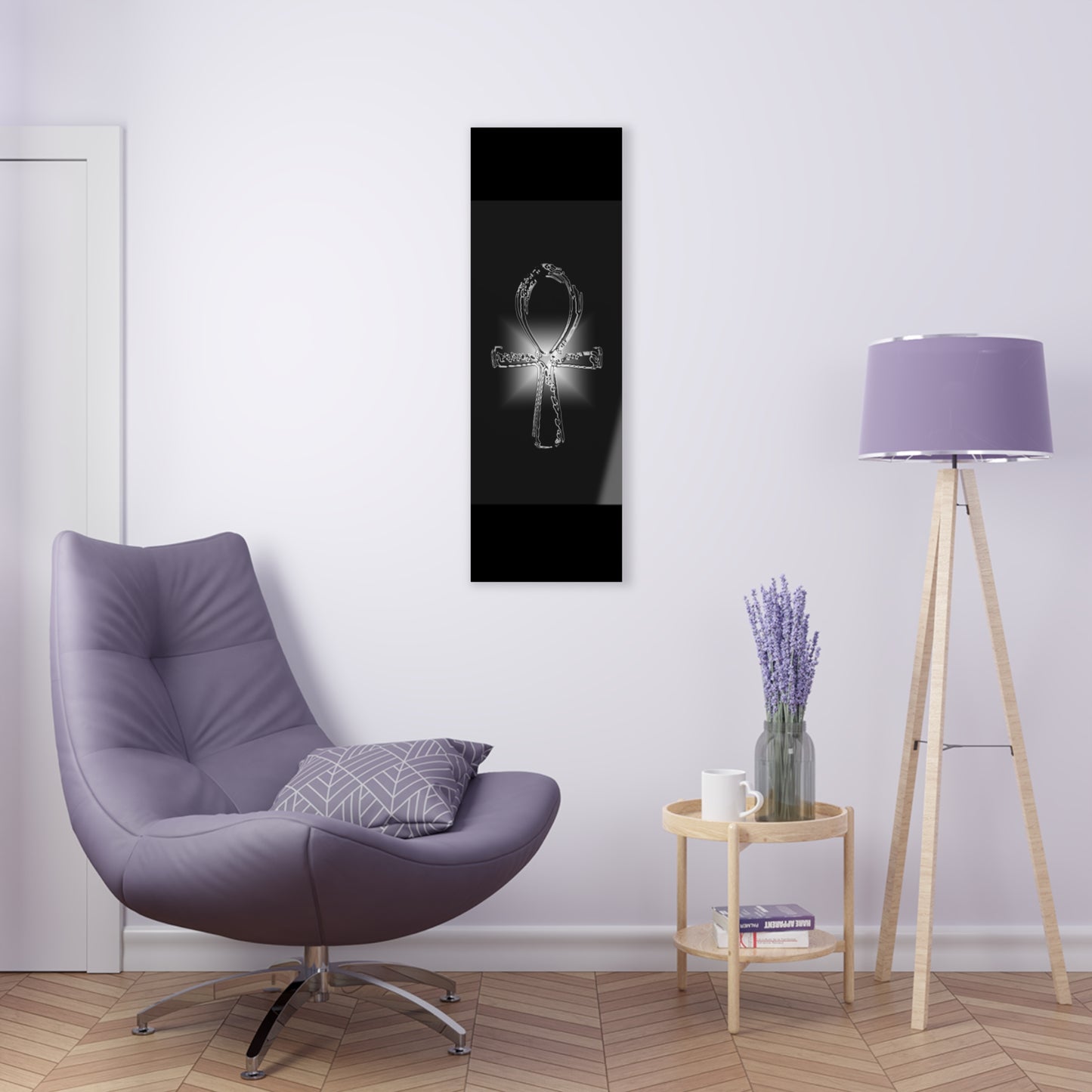 Glass Ankh Acrylic Prints