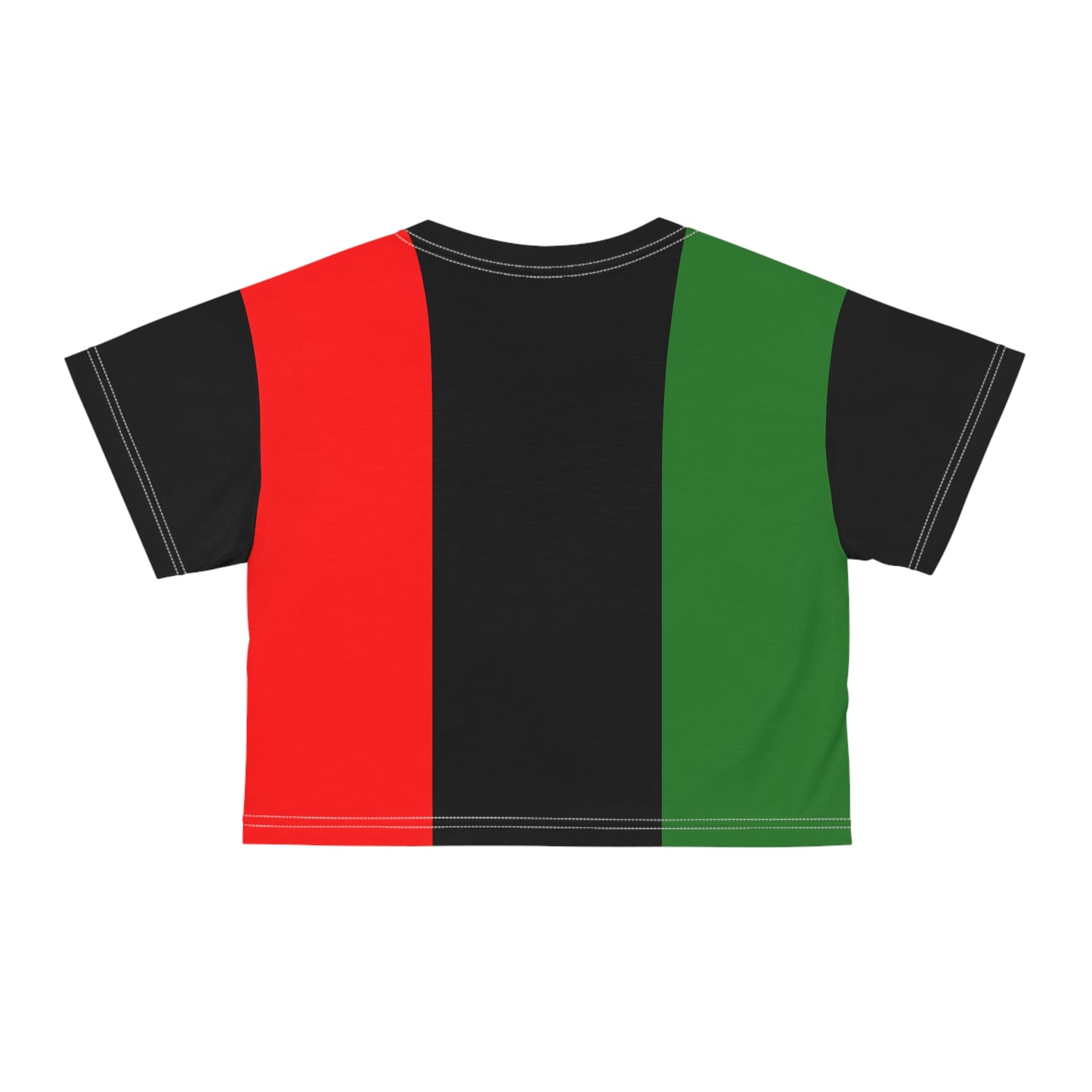 African Flag Crop Tee