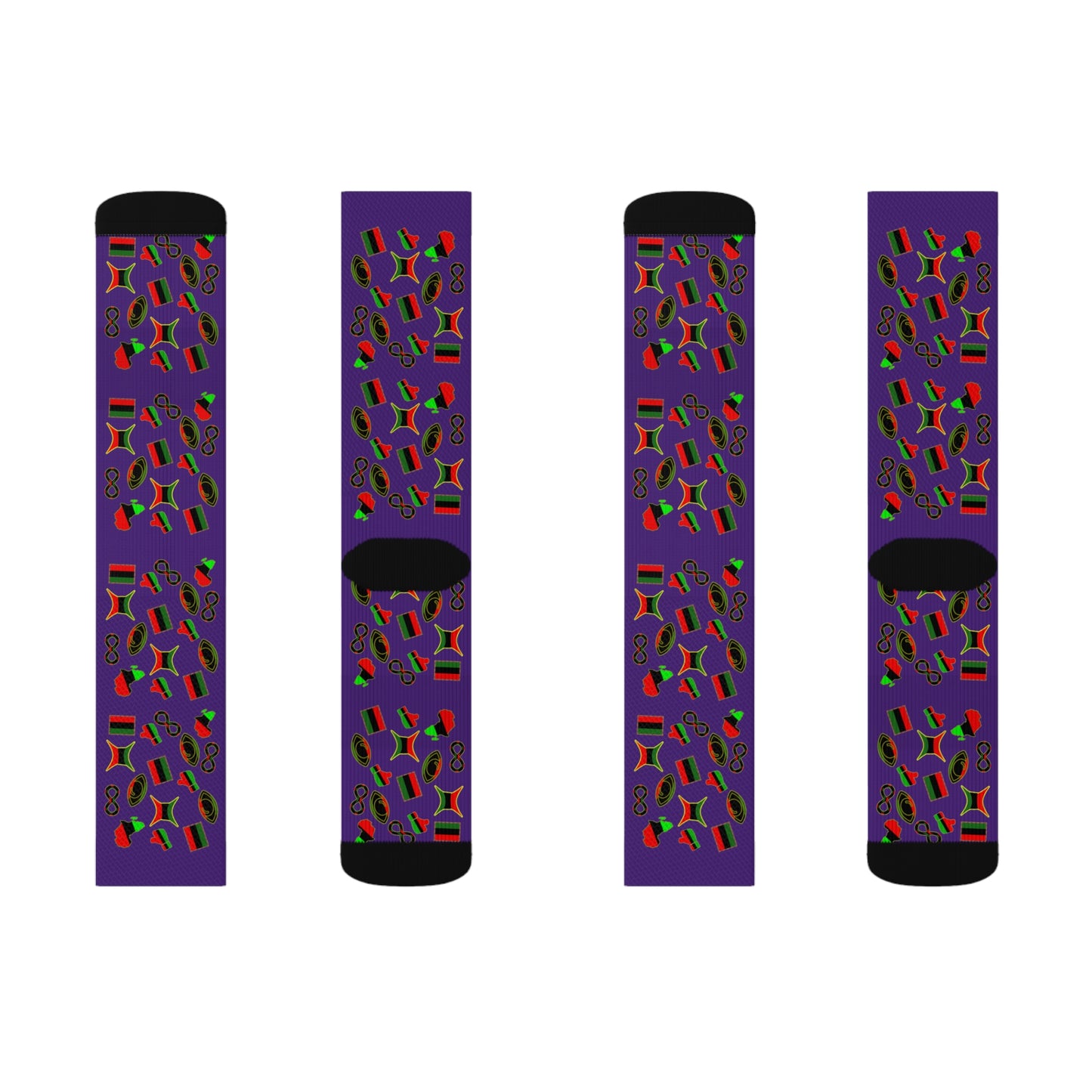 T F H Pact [ PURPLE ] Tubed SocksPUPLE