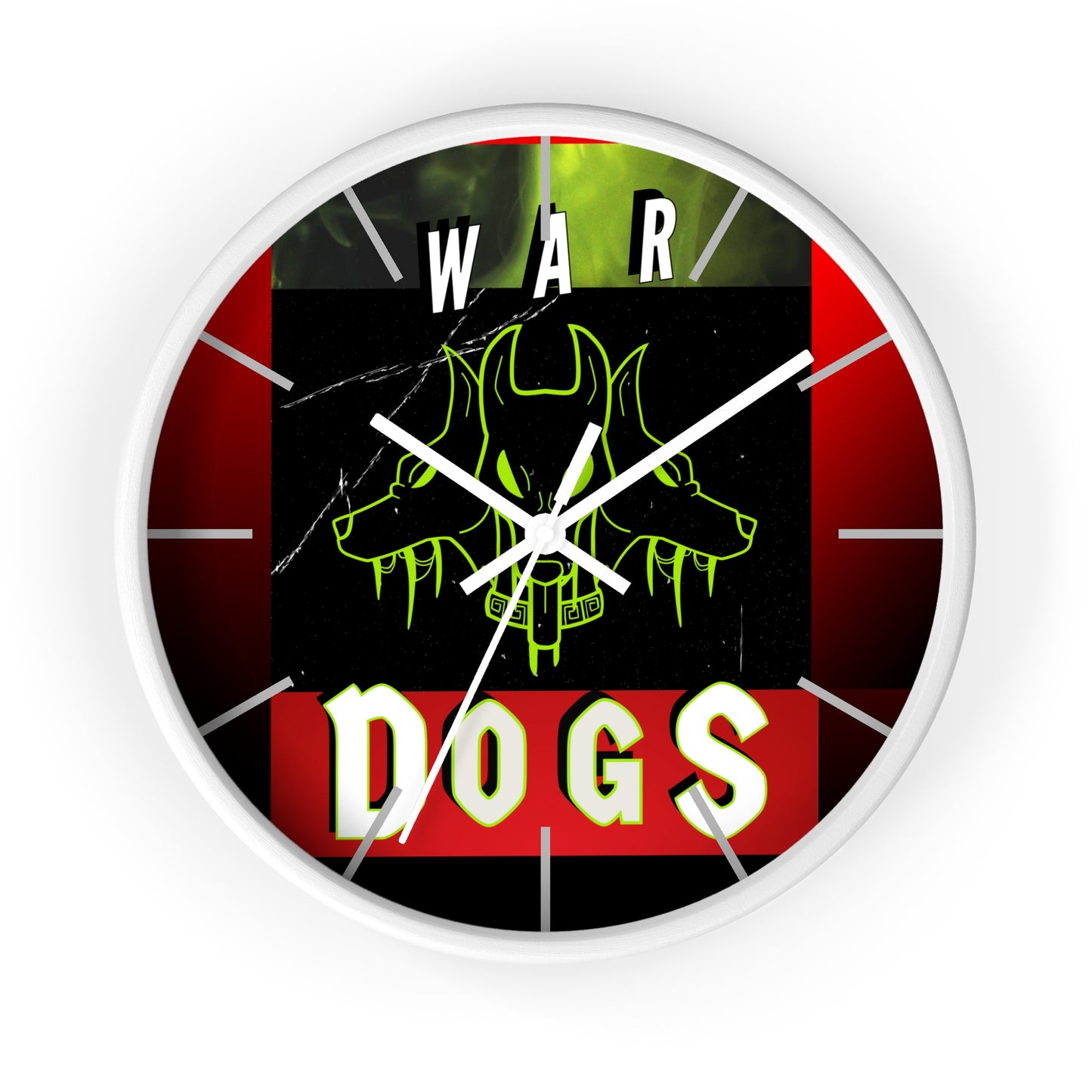 WAR DOGS Wall clock