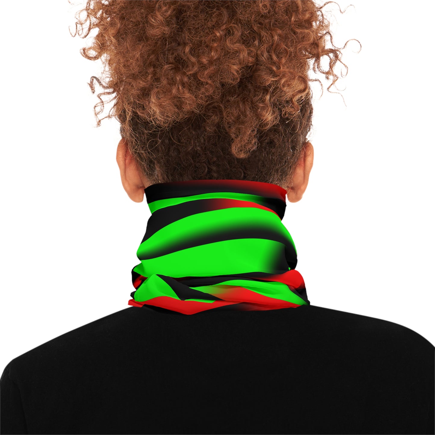 Afro Strips Flag Midweight Neck Gaiter