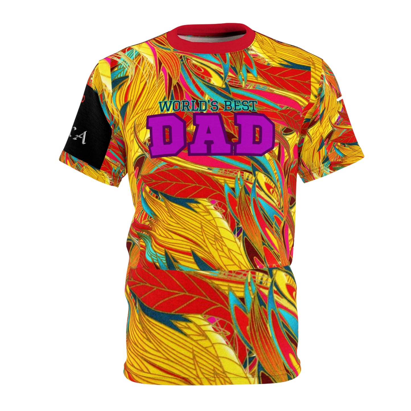 Greatest DAD Yellow T-Shirt (sport)