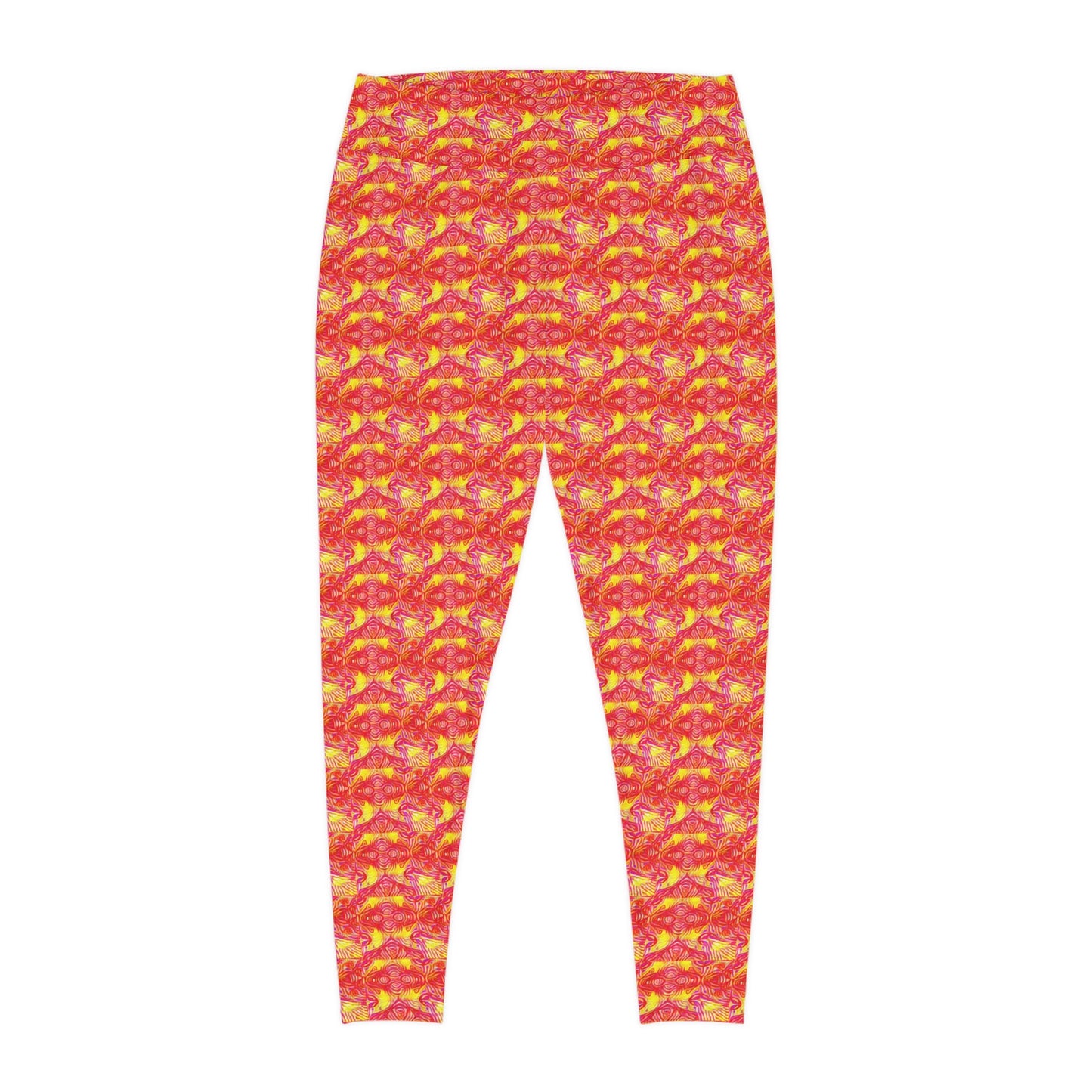 4 q Fire Plus Size Leggings