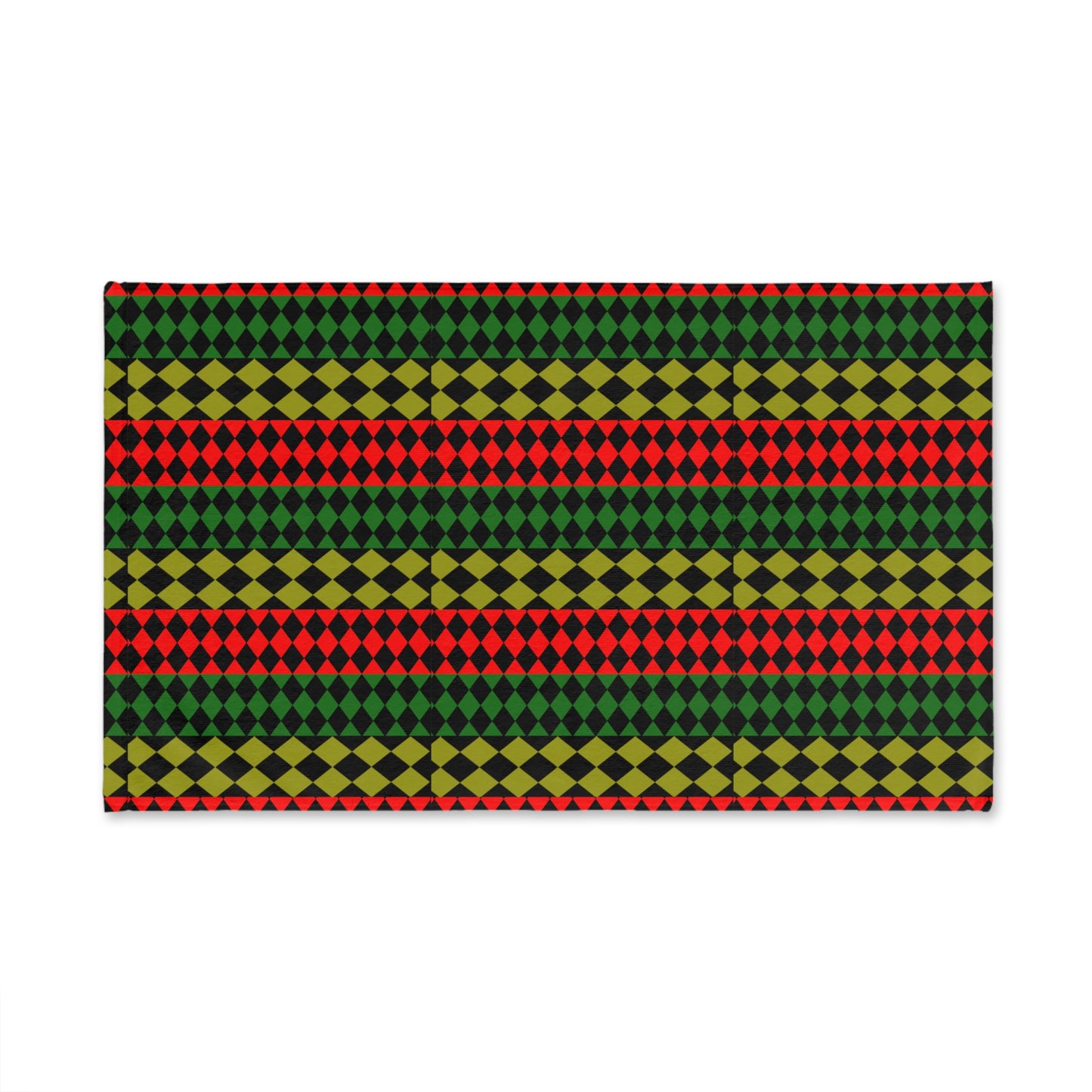 Pan African Flag Hand Towel