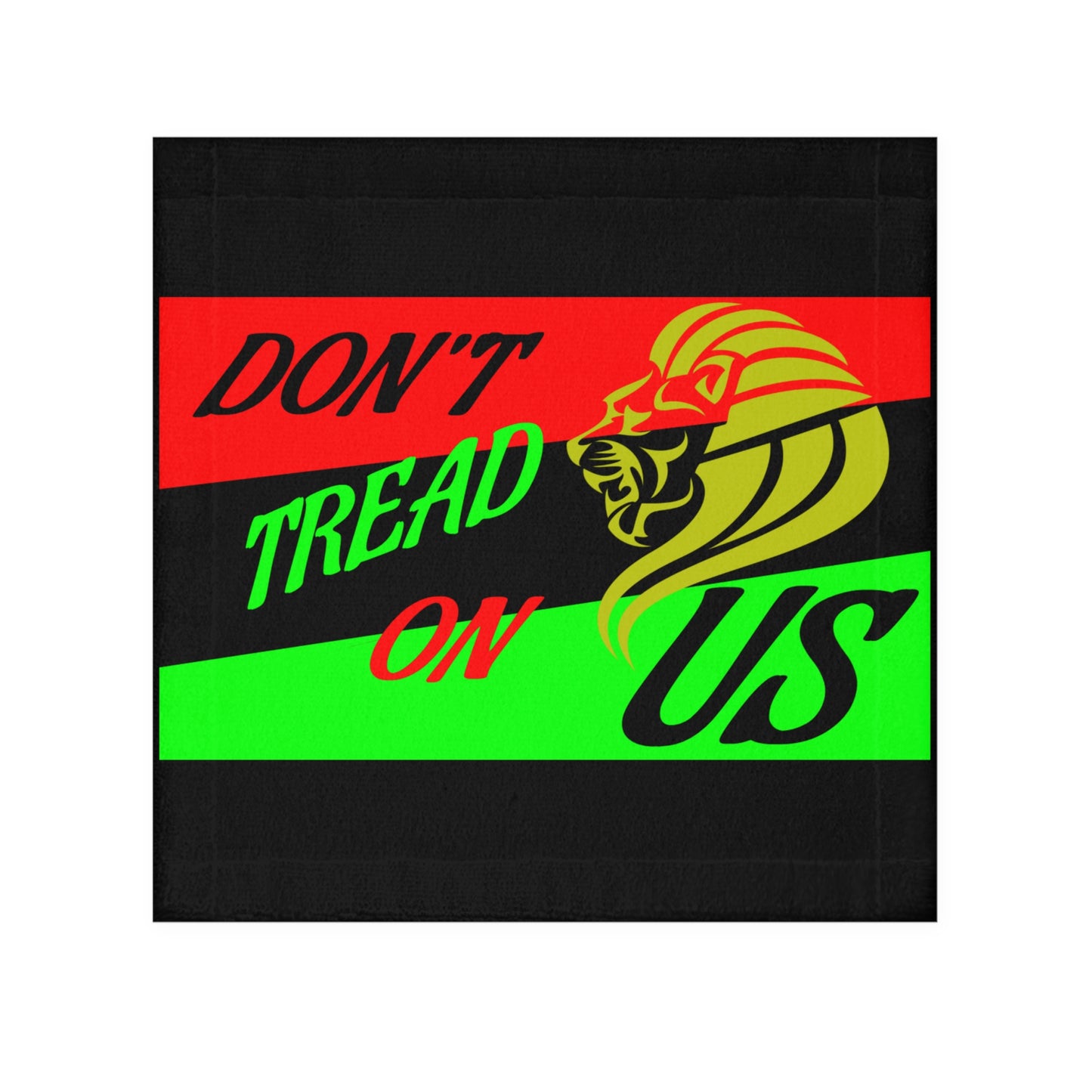 Don't Tread On US Face Towel