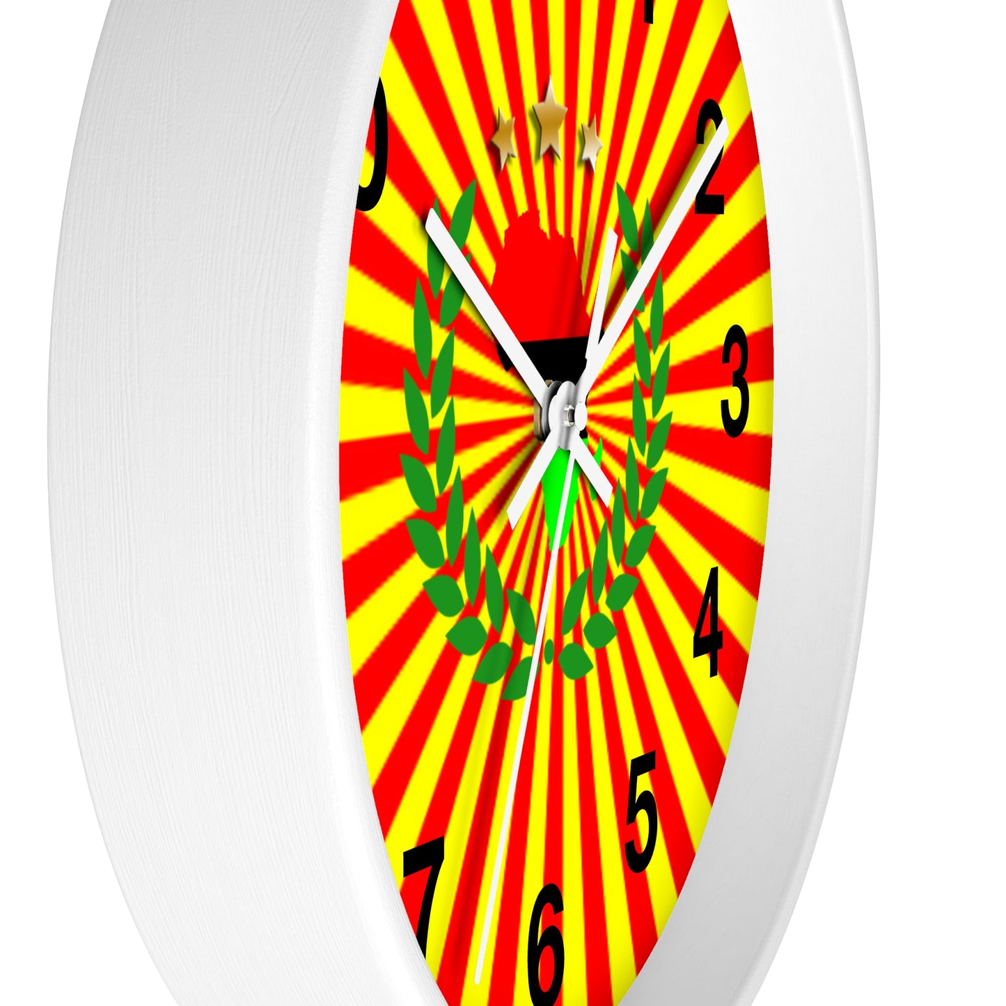 African Sun Ray's Wall clock