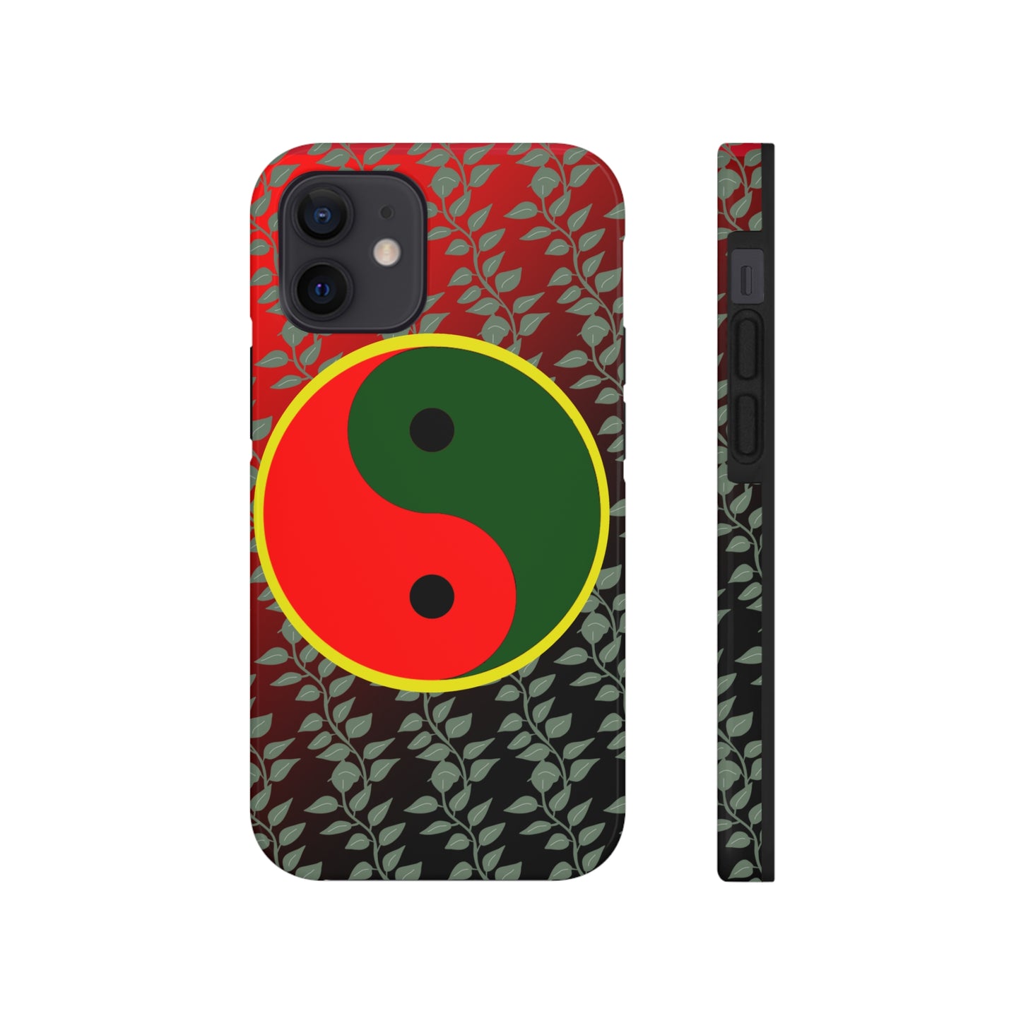 Afro Yen and Yang Tough Phone Cases, Case-Mate