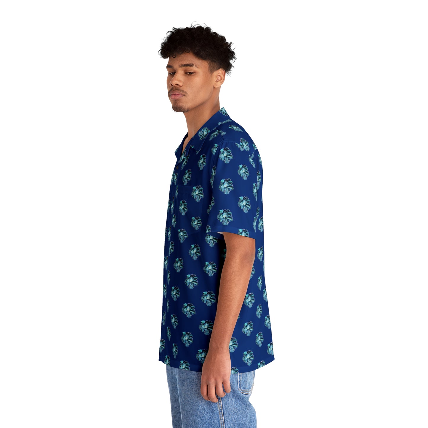 Blue Opera Men's Hawaiian Shirt