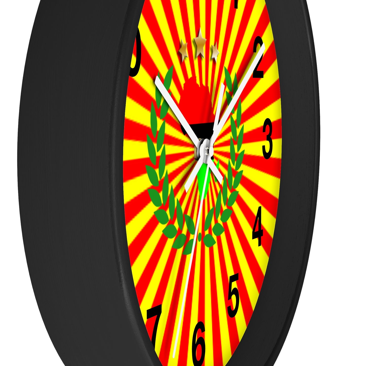 African Sun Ray's Wall clock