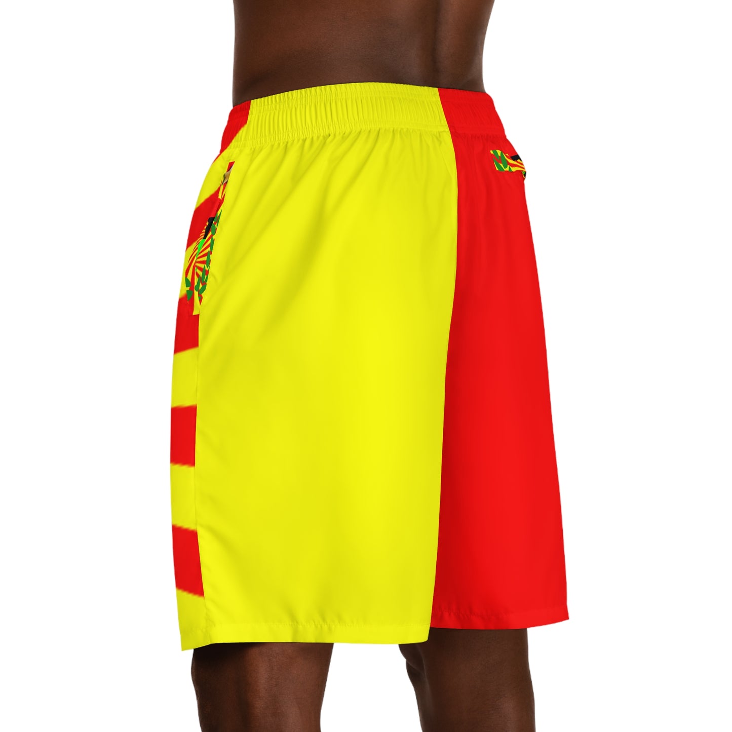 African Sun Rays     Men's Jogger Shorts (AOP)