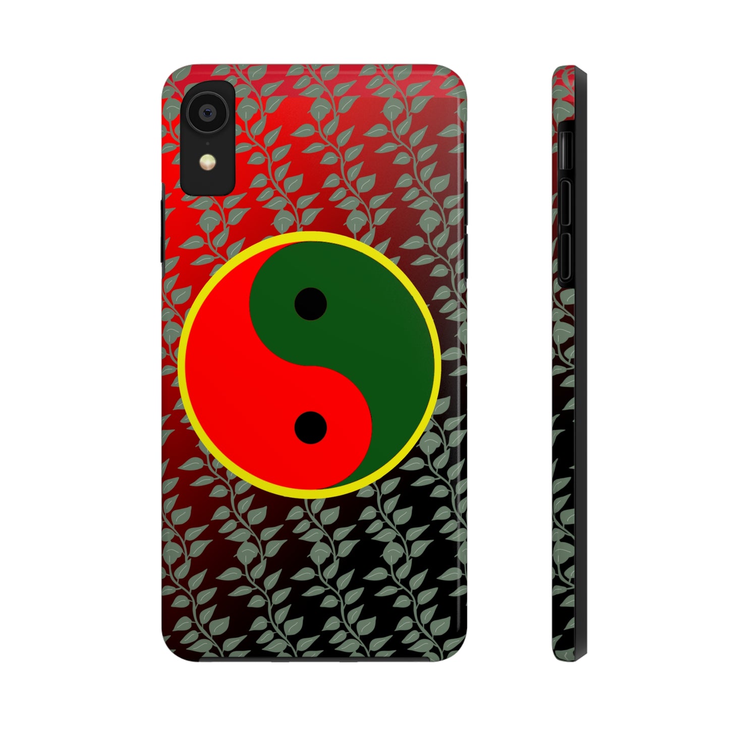 Afro Yen and Yang Tough Phone Cases, Case-Mate