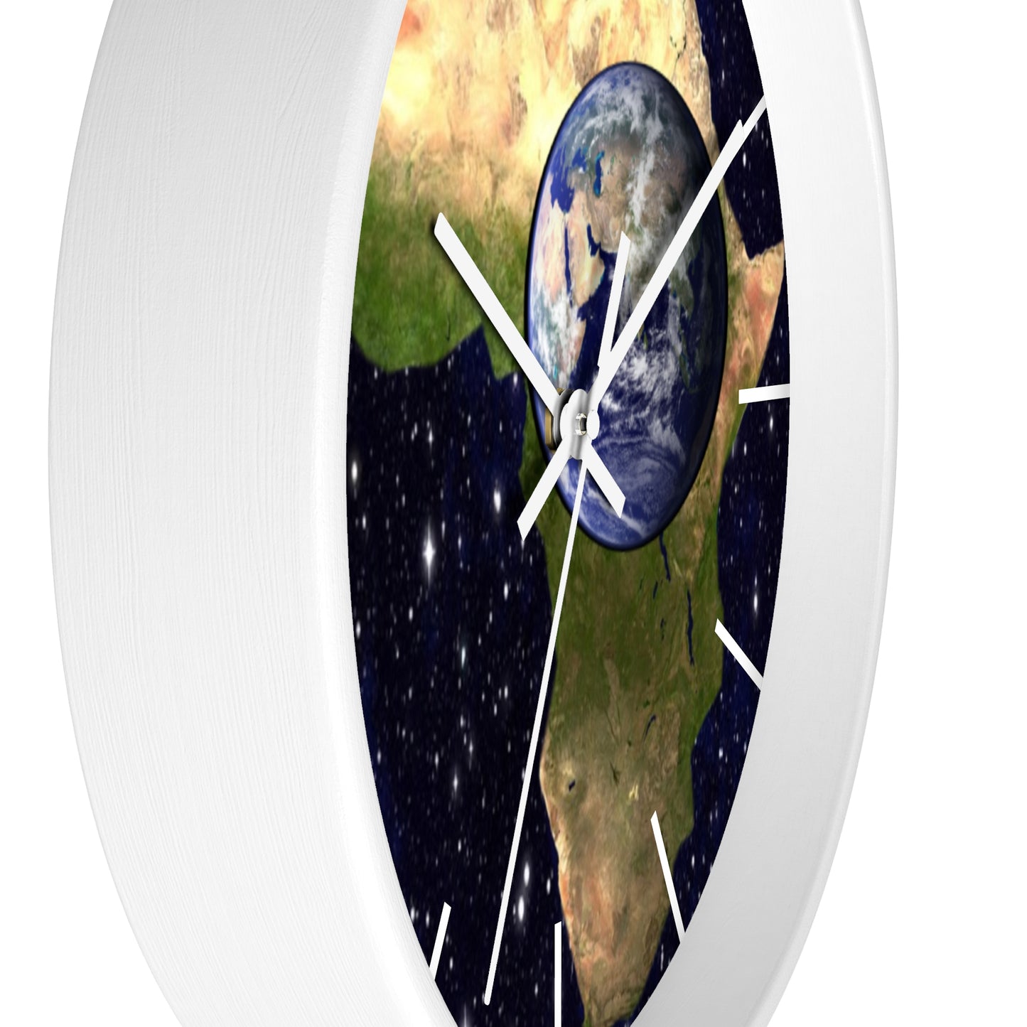 Earth In Africa Wall clock