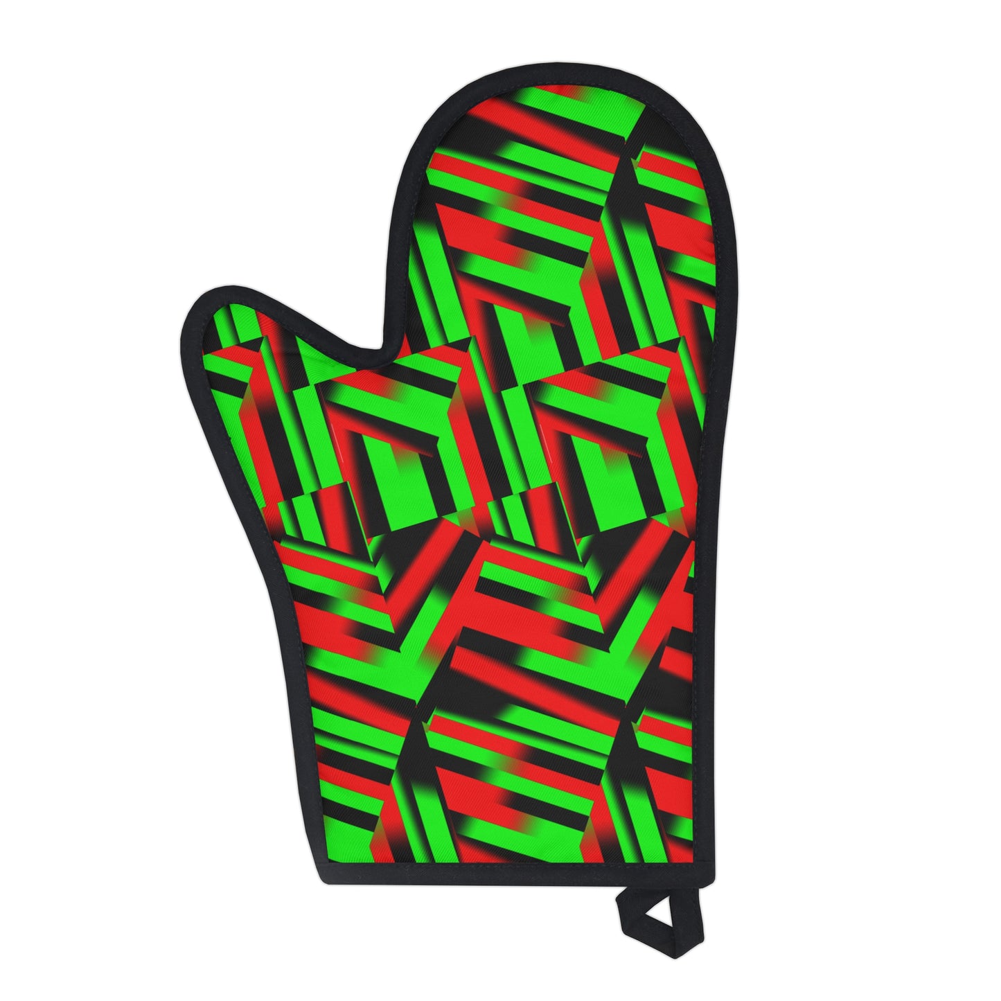 Afro Strips Oven Glove