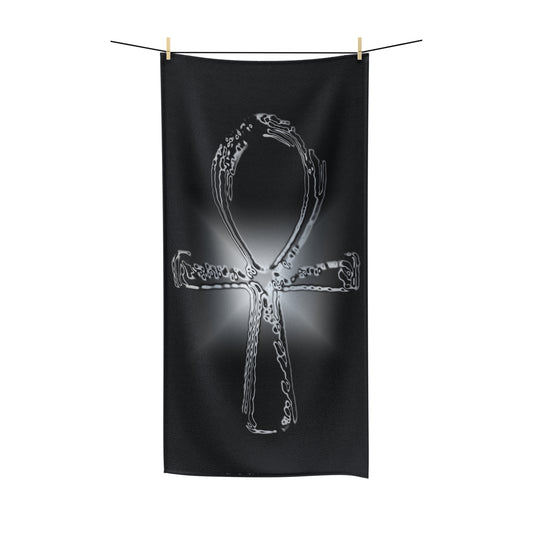 Glass ANKH ( Single )Poly Cotton Towel