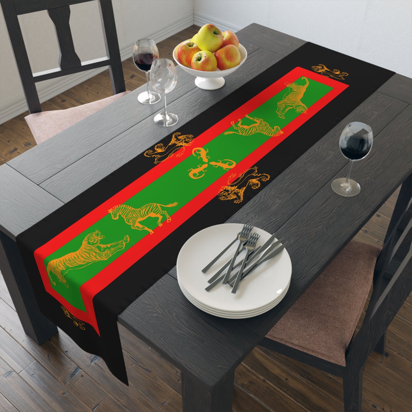 Continental Play Table Runner (Cotton, Poly)