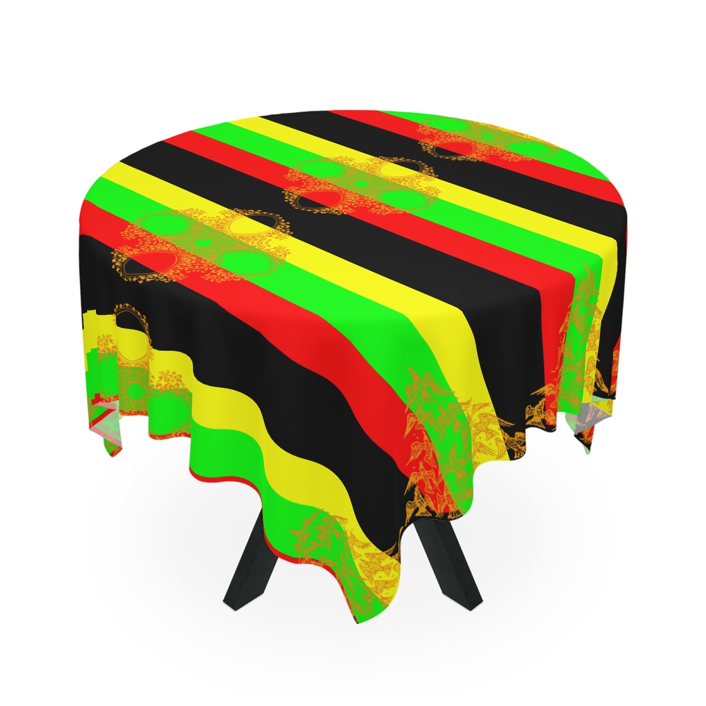 African Knight Tablecloth