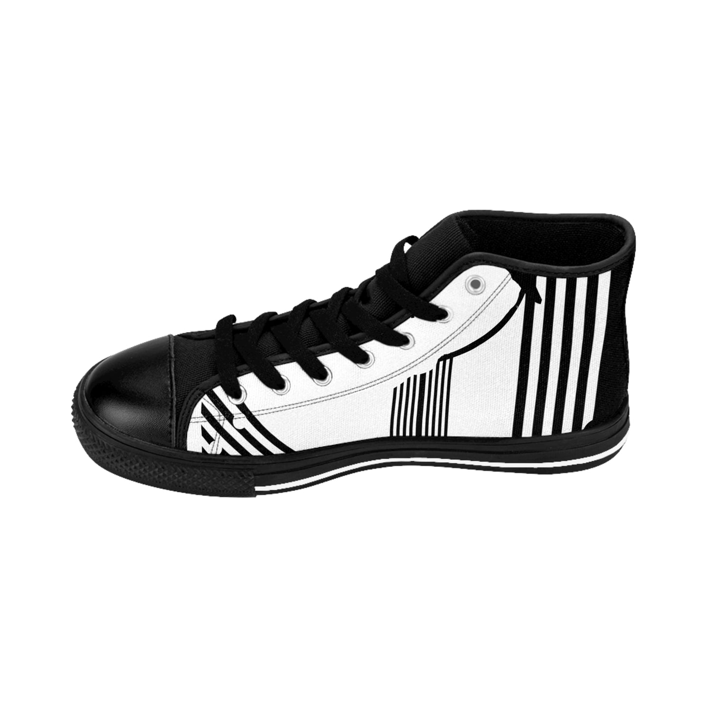 B & W D String Women's Classic Sneakers