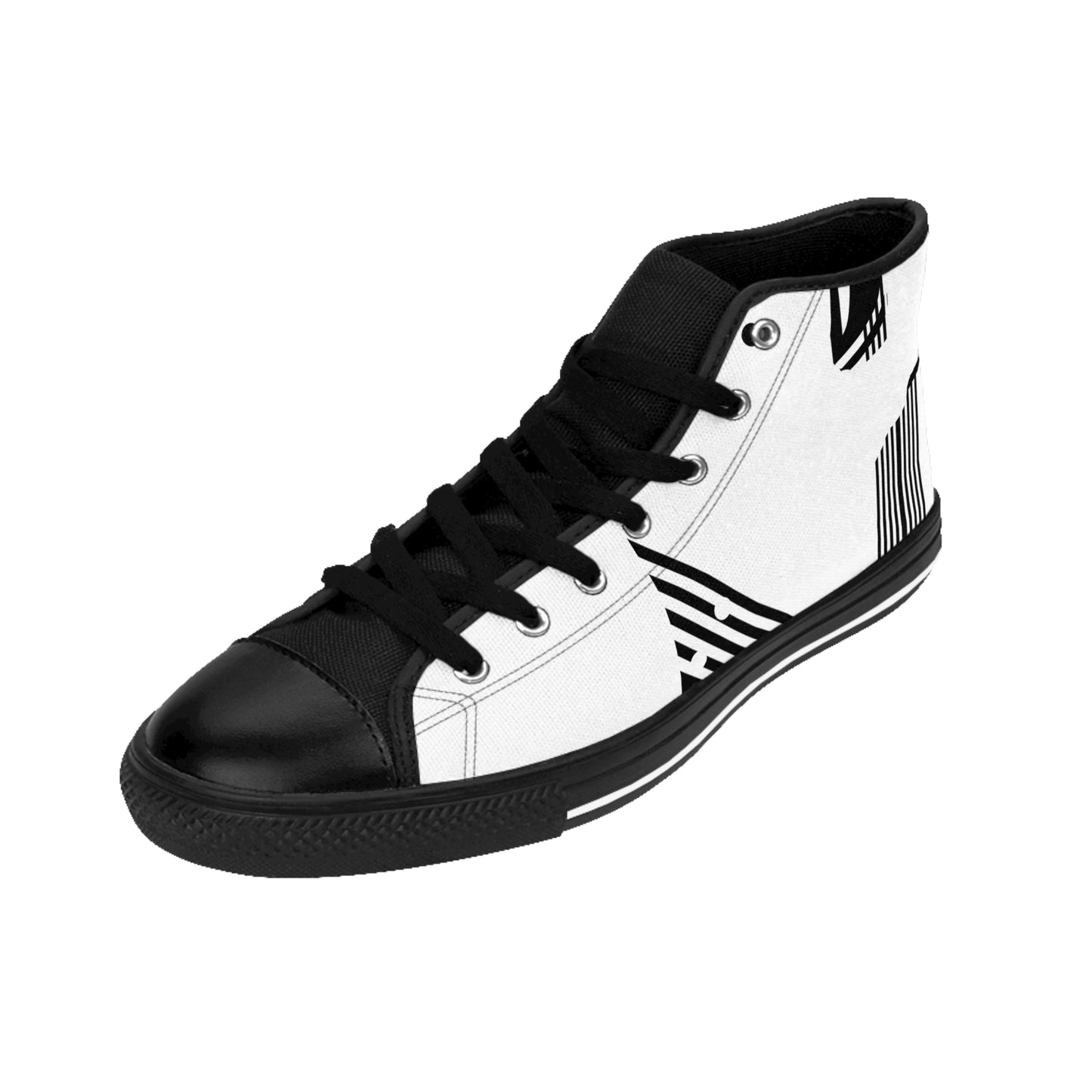 B & W D String Women's Classic Sneakers