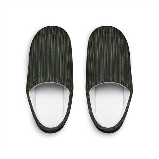 Gray is Black Men's Indoor Slippers