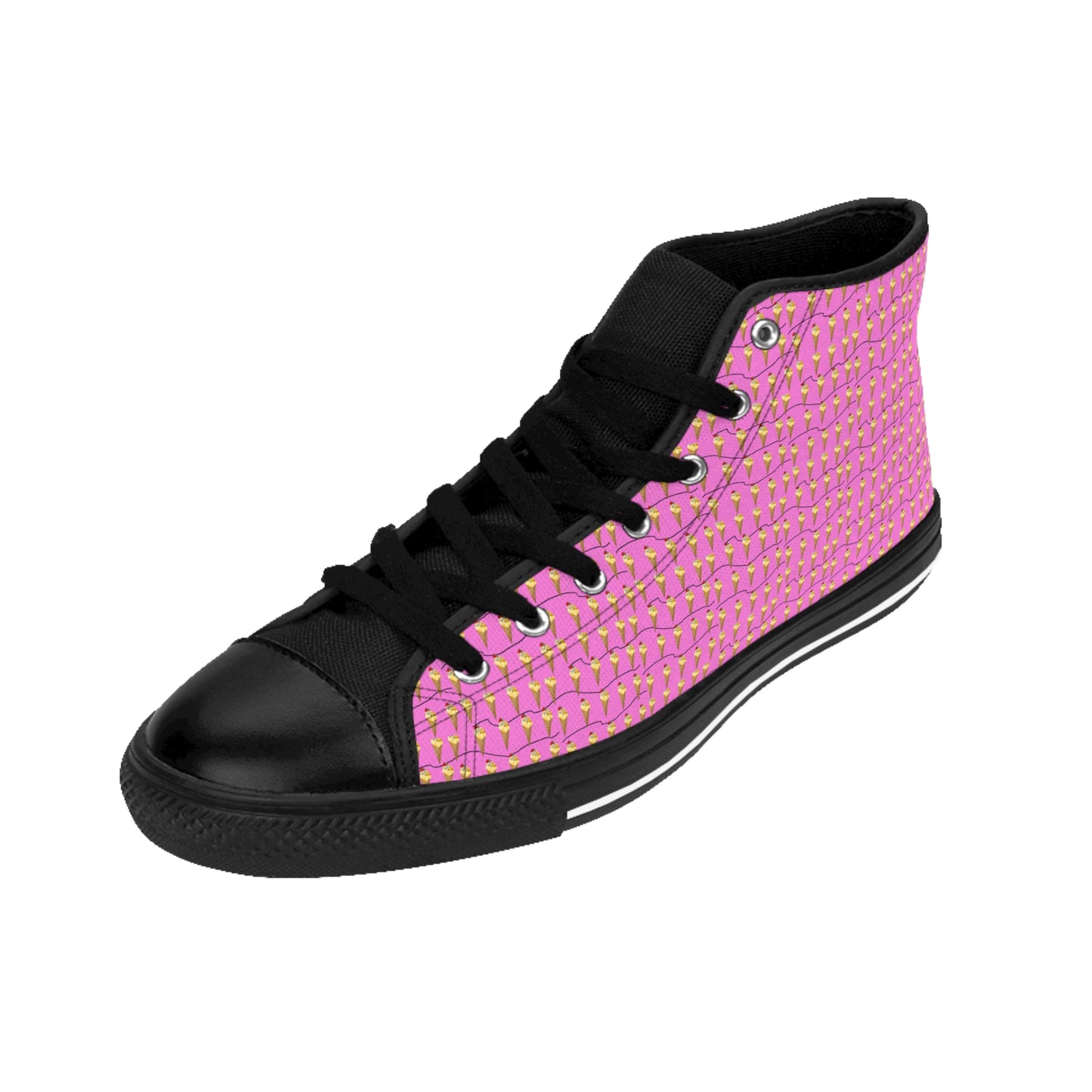 Ice Cream Line Ice Women's Classic Sneakers