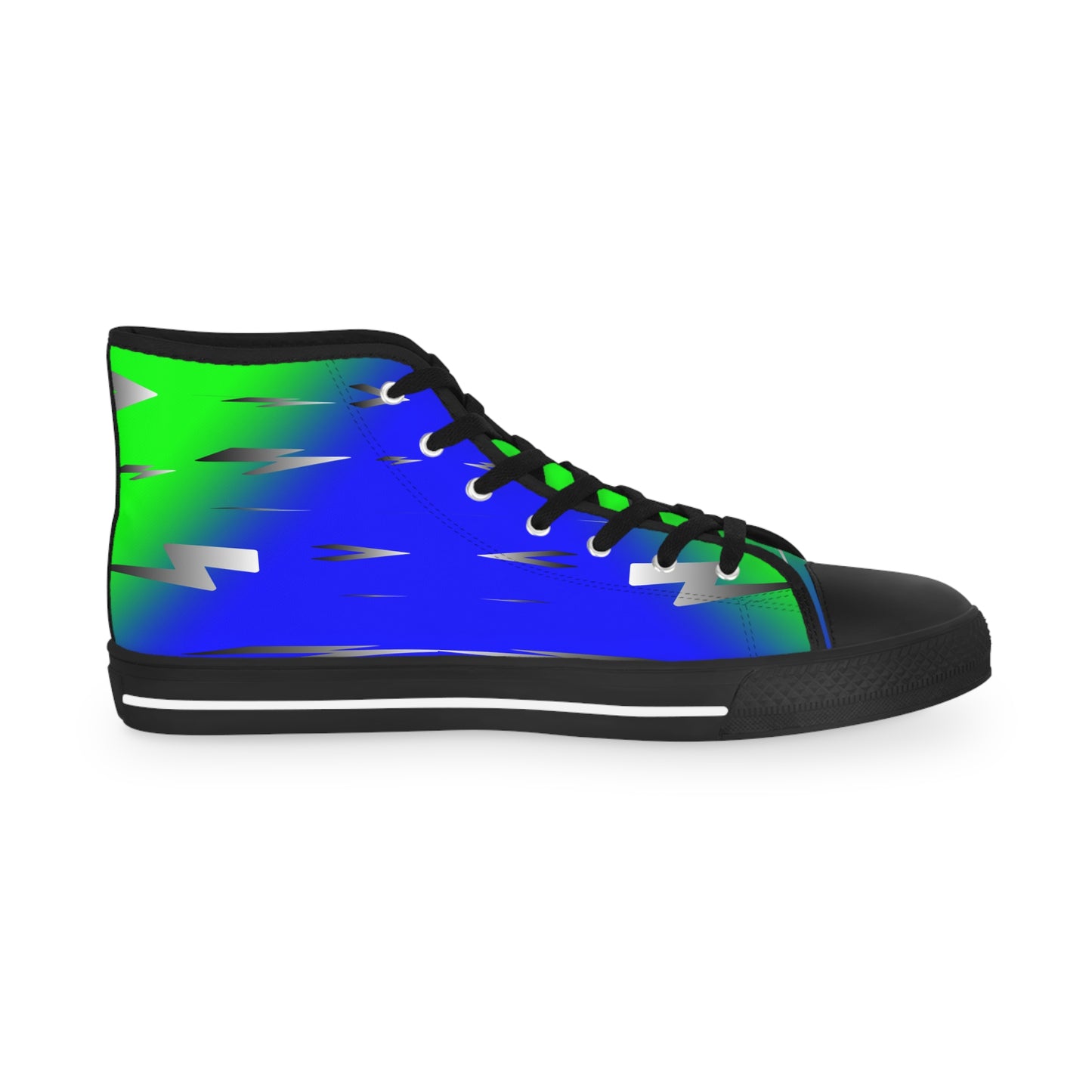 Silver Green.svg  Men's High Top Sneakers