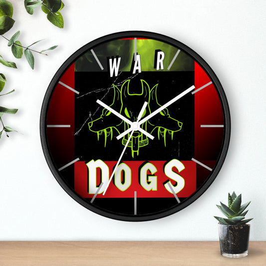 WAR DOGS Wall clock