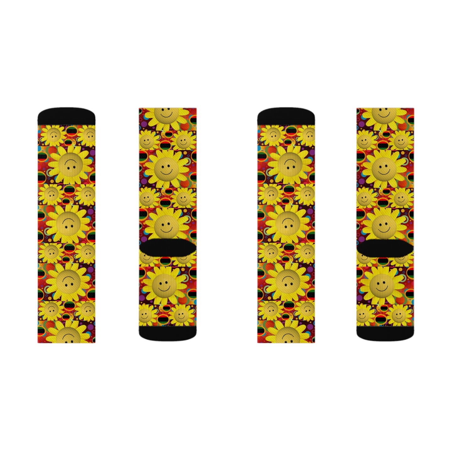 SMILING FLOWER Tubed Socks