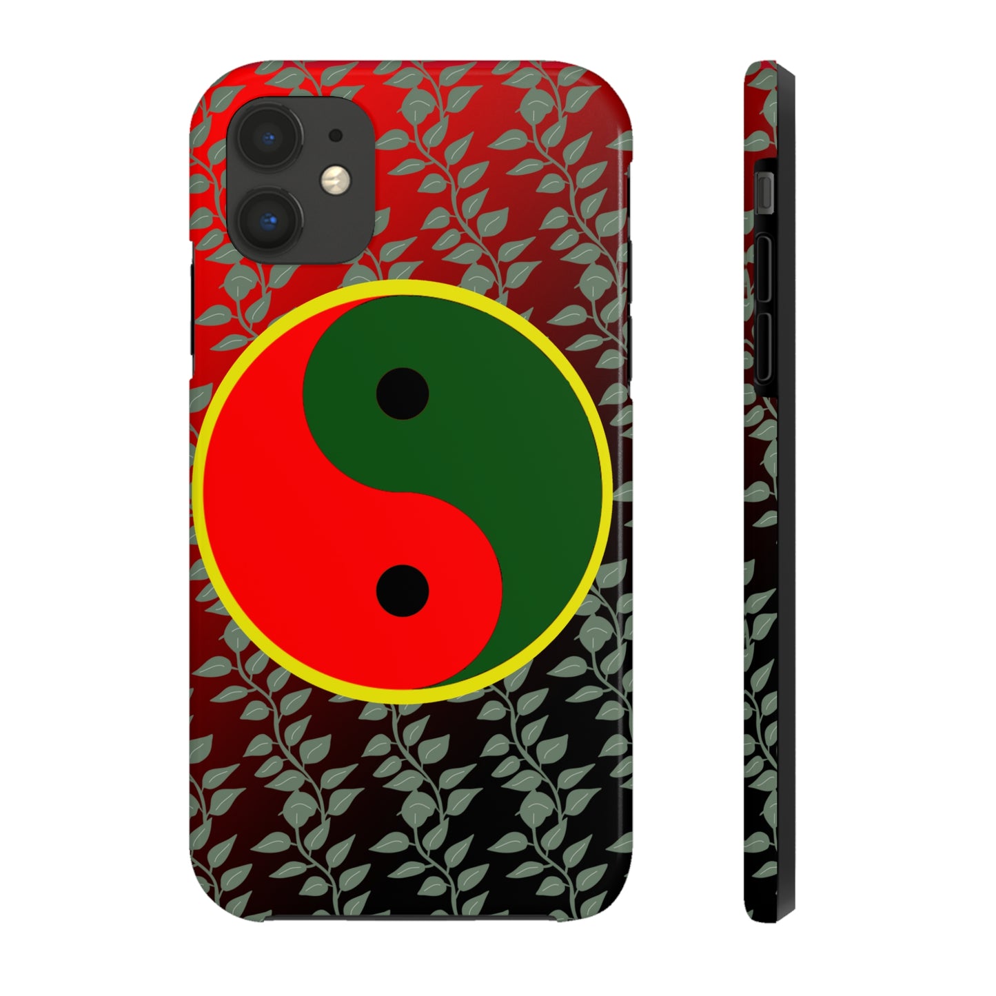 Afro Yen and Yang Tough Phone Cases, Case-Mate