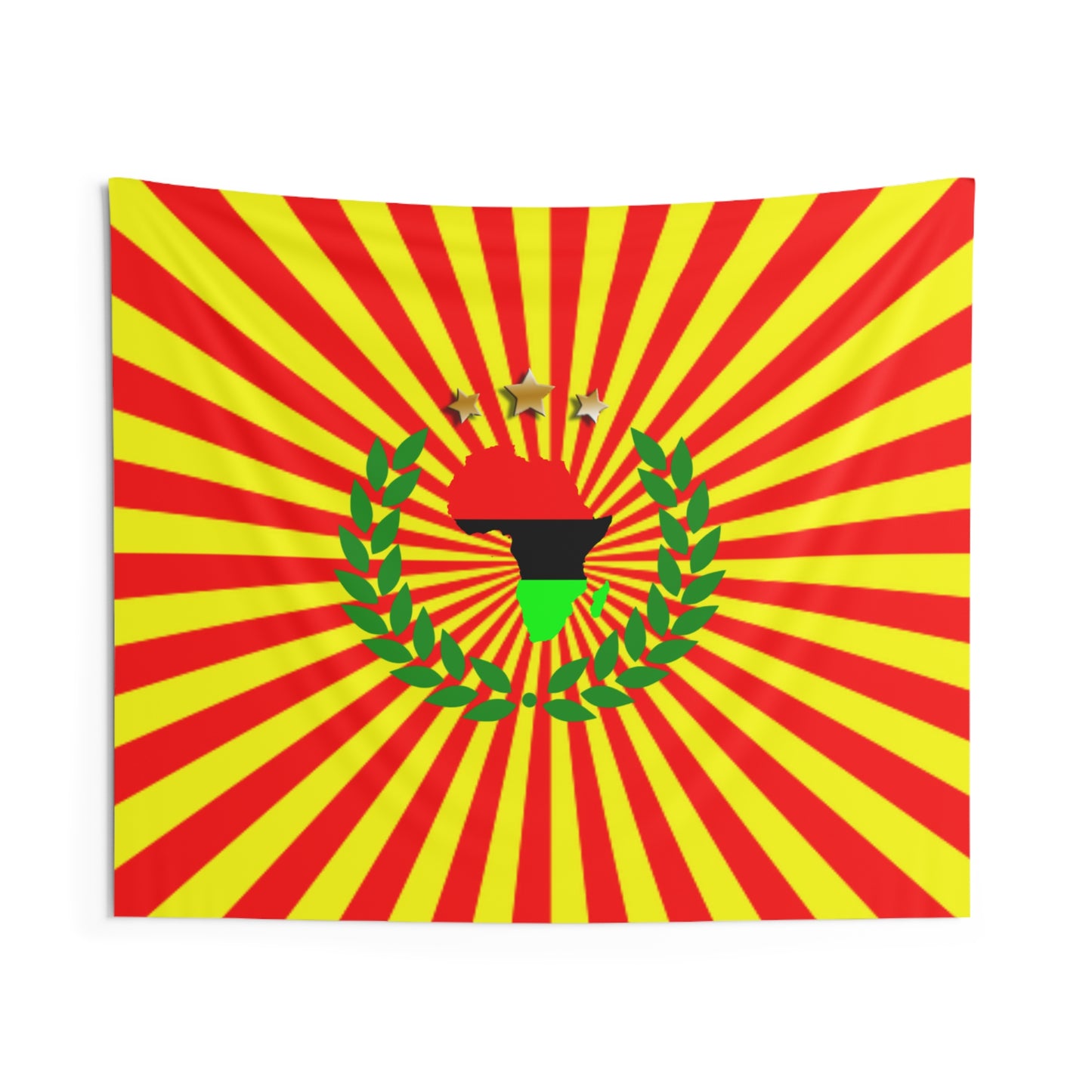 AFRICAN  Sun Rays Wall Tapestry